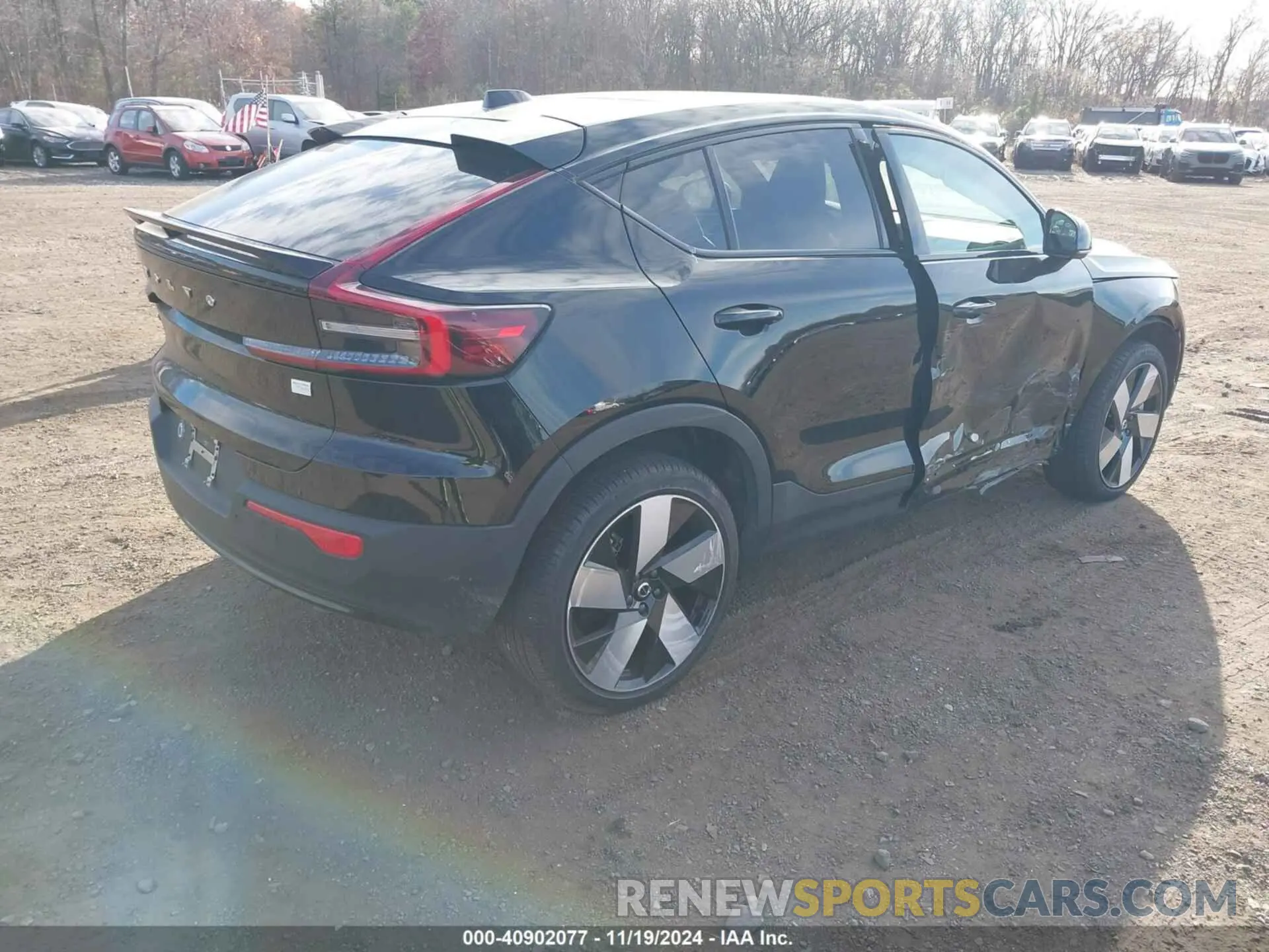 4 Photograph of a damaged car YV4ED3GM7P2053763 VOLVO C40 RECHARGE PURE ELECTRIC 2023