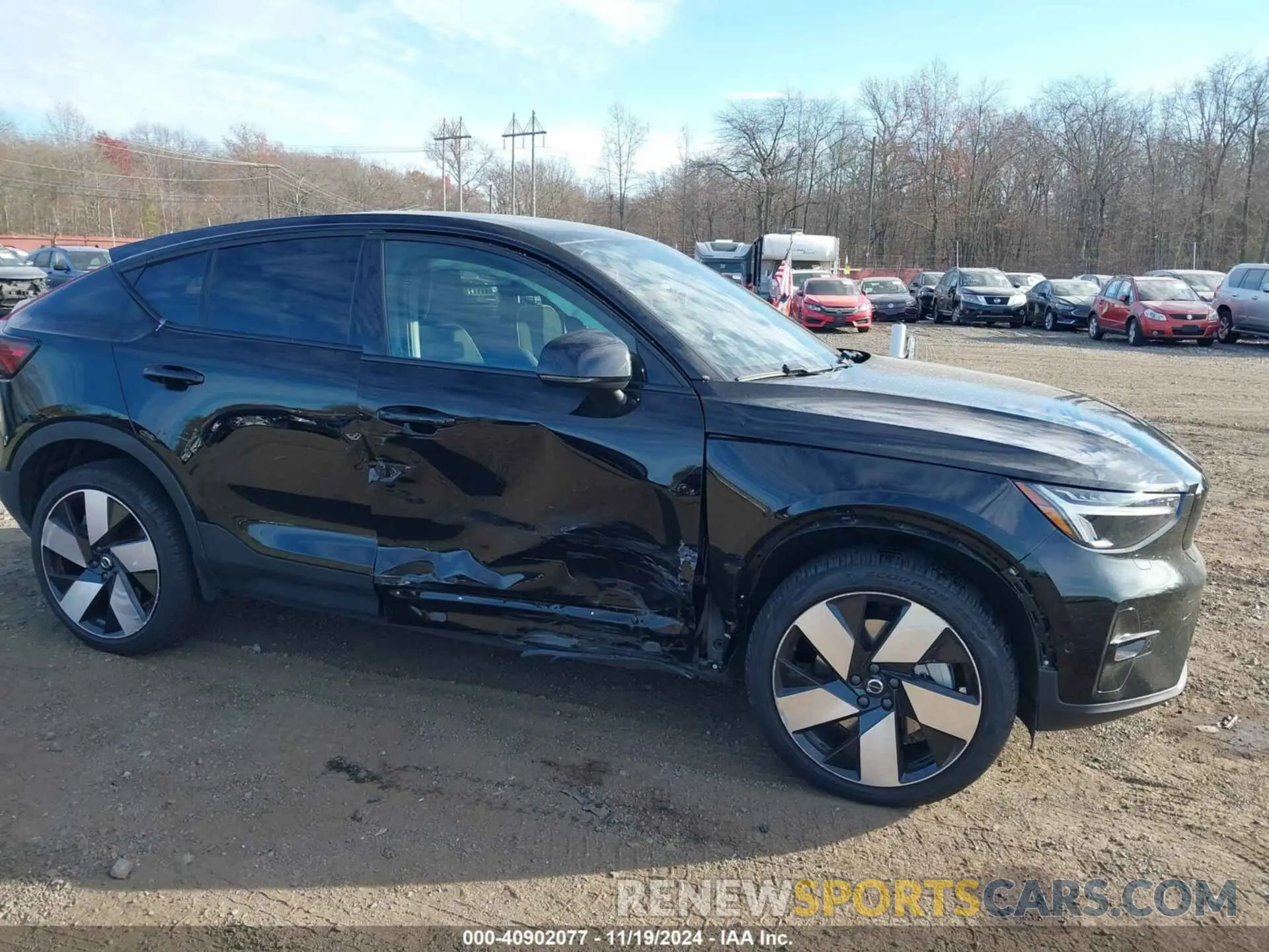 6 Photograph of a damaged car YV4ED3GM7P2053763 VOLVO C40 RECHARGE PURE ELECTRIC 2023