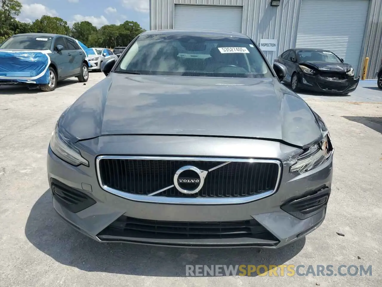 5 Фотография поврежденного автомобиля 7JR102FK3KG002832 VOLVO S60 2019