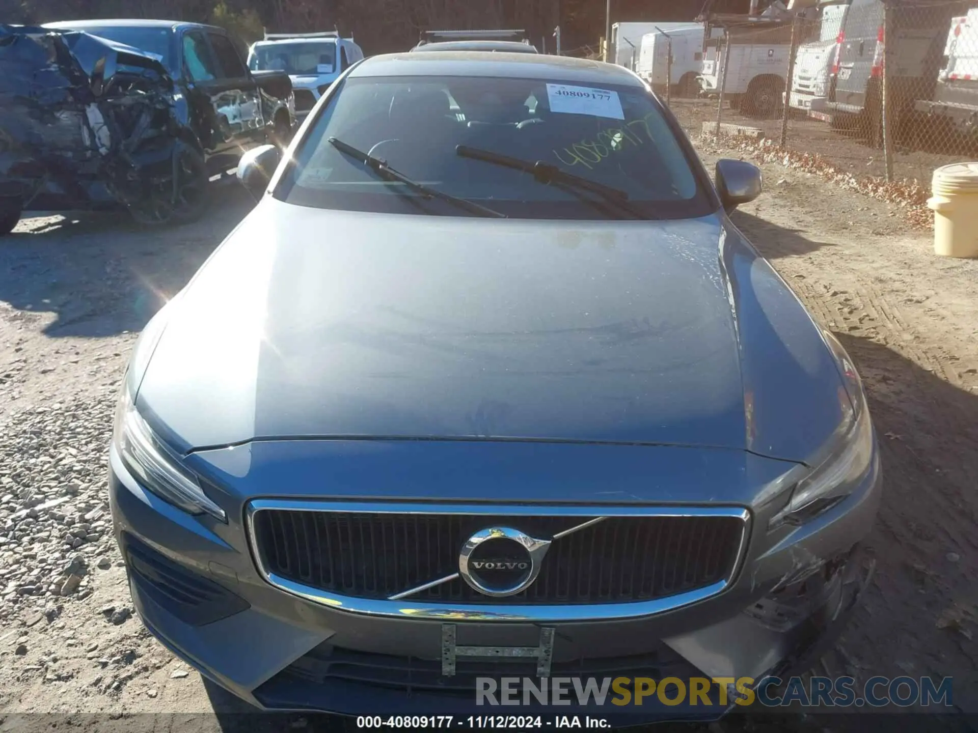 12 Photograph of a damaged car 7JR102FK7KG002591 VOLVO S60 2019