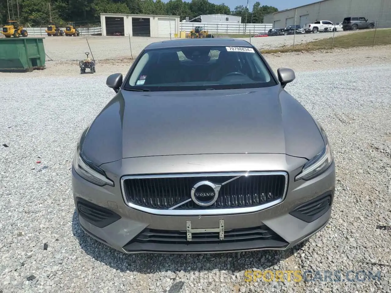 5 Photograph of a damaged car 7JR102FK8KG006407 VOLVO S60 2019