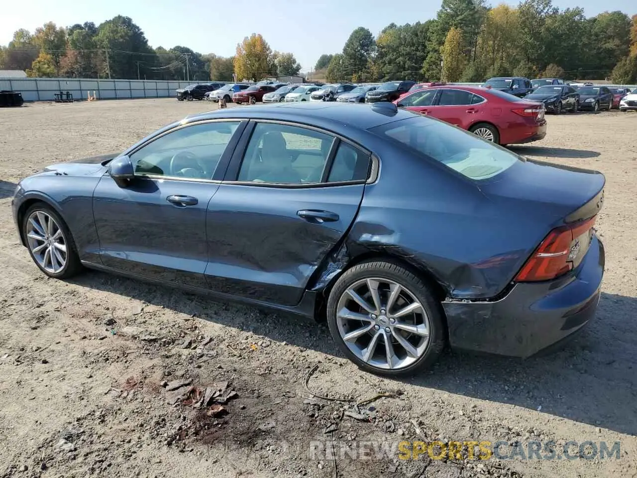2 Photograph of a damaged car 7JR102FK9KG017710 VOLVO S60 2019