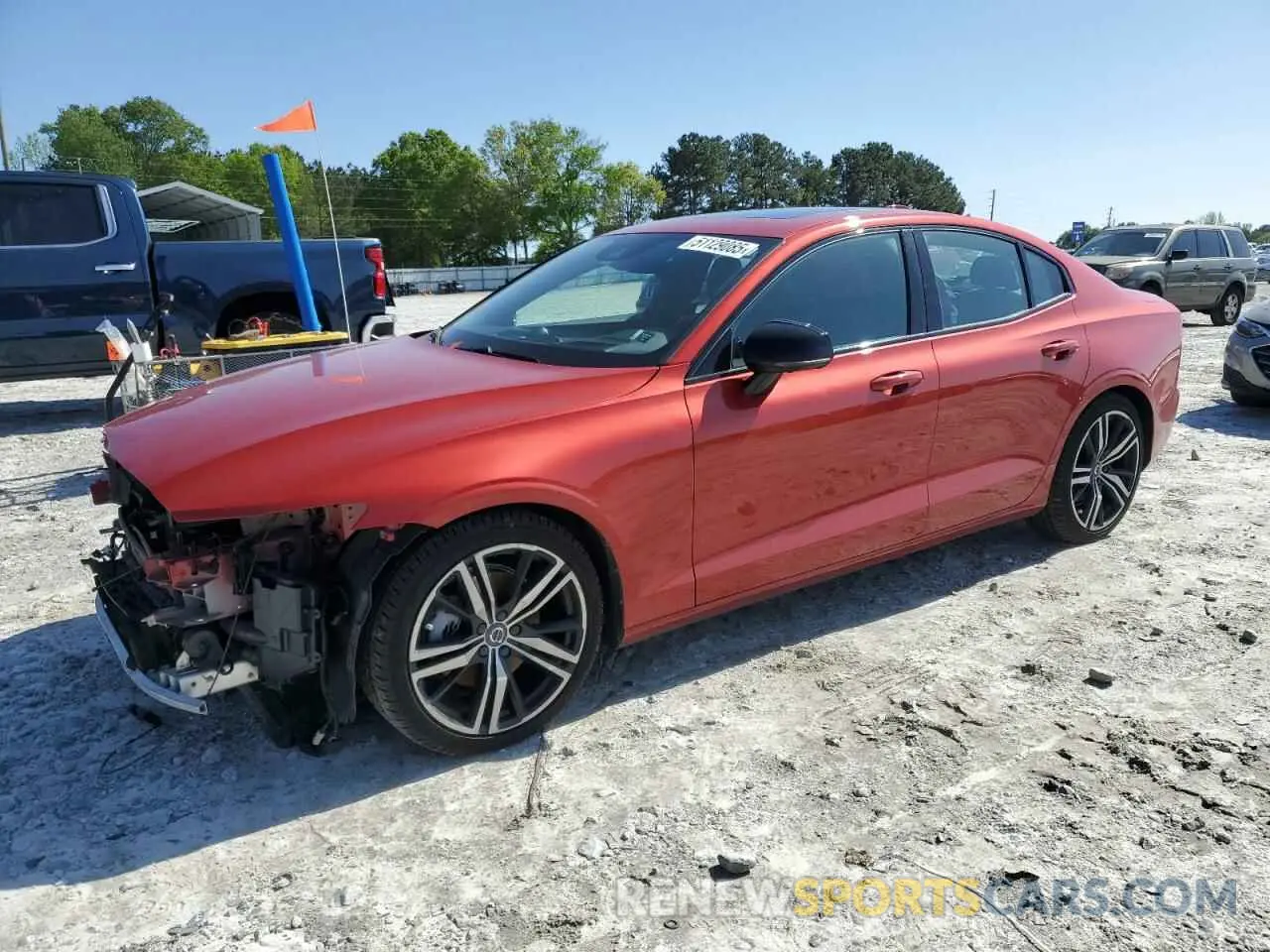 1 Фотография поврежденного автомобиля 7JR102FM8KG007171 VOLVO S60 2019