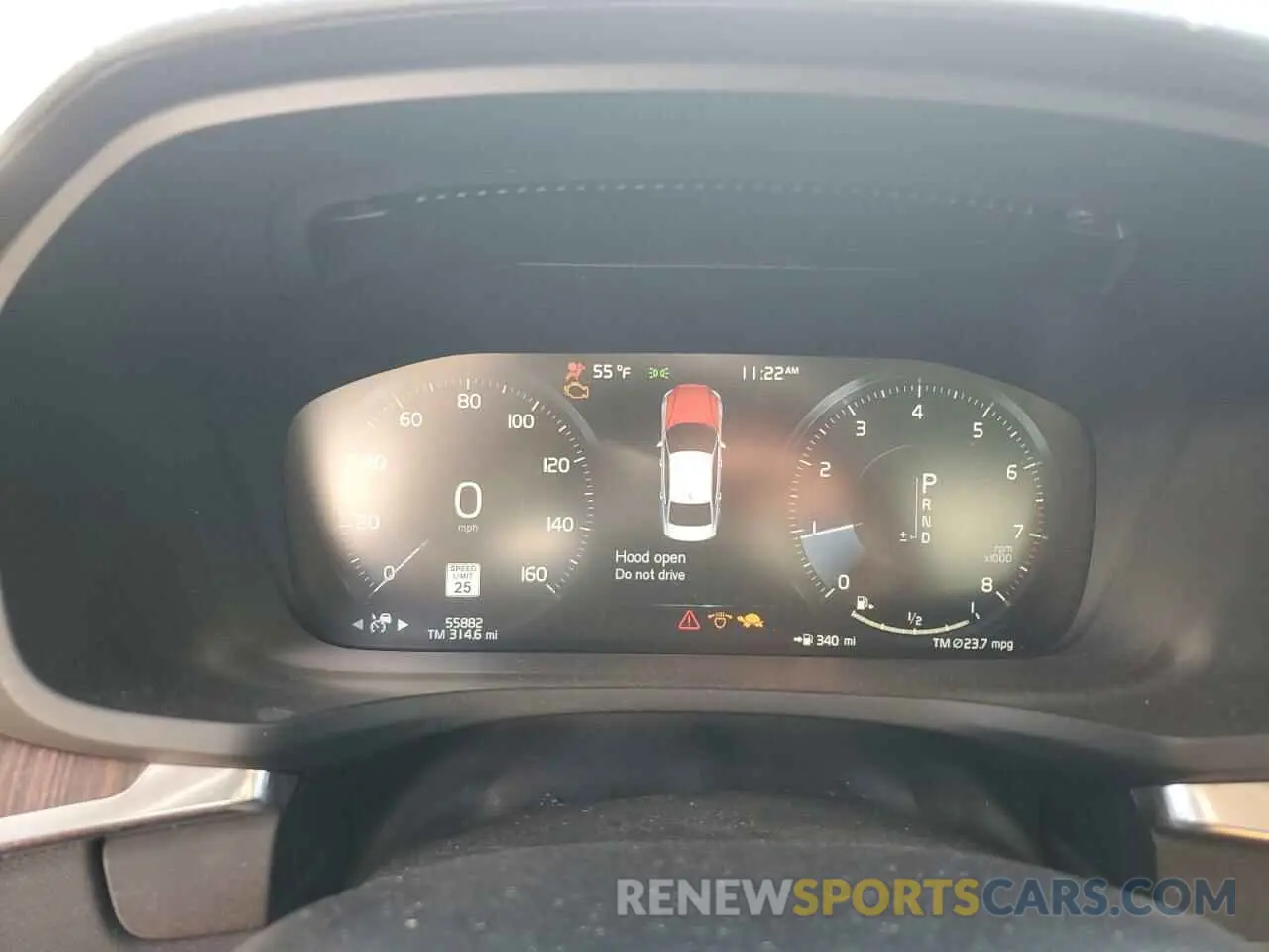 9 Photograph of a damaged car 7JRA22TL2KG006166 VOLVO S60 2019