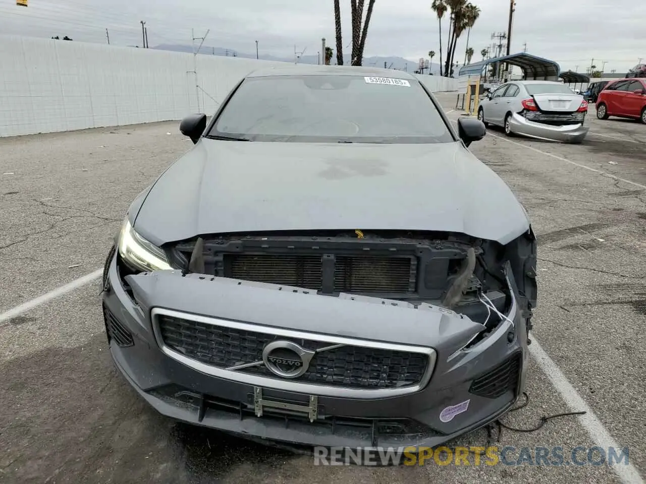 5 Фотография поврежденного автомобиля 7JRBR0FM3KG012437 VOLVO S60 2019