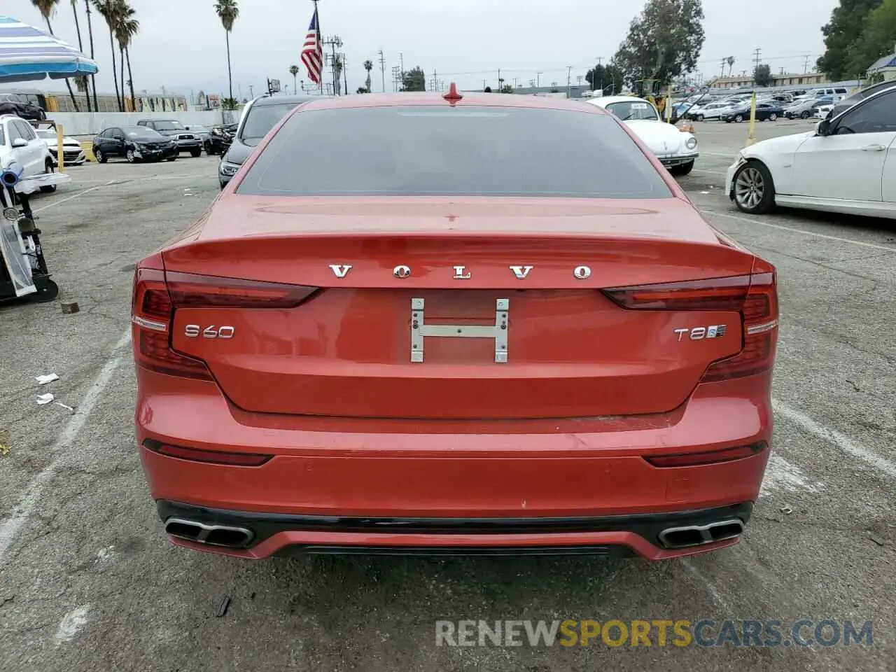 6 Фотография поврежденного автомобиля 7JRBR0FM9KG017741 VOLVO S60 2019