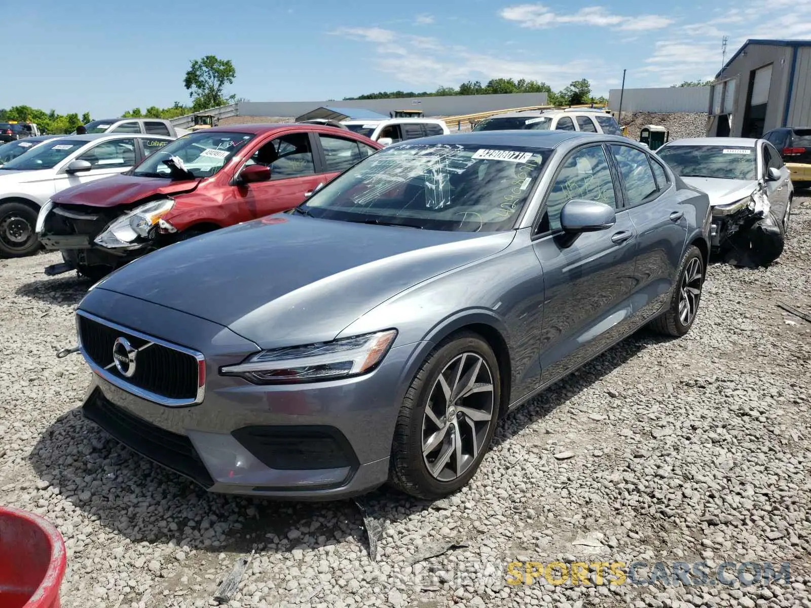 2 Photograph of a damaged car 7JR102FK1LG051240 VOLVO S60 2020