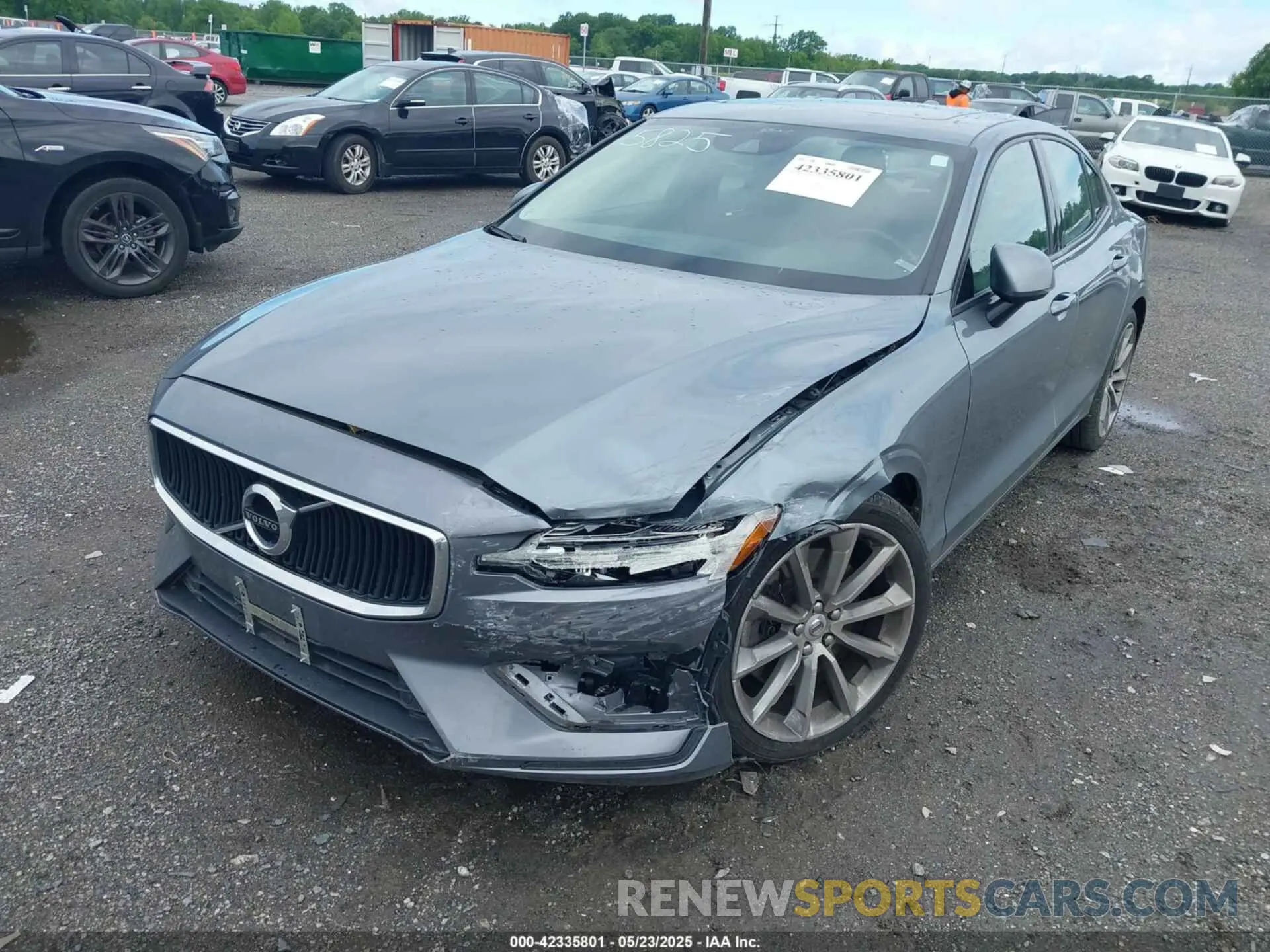 6 Фотография поврежденного автомобиля 7JRA22TK2LG065825 VOLVO S60 2020