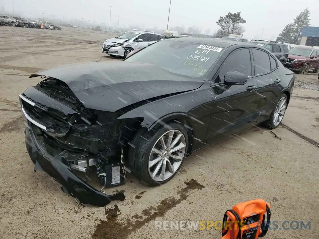 1 Фотография поврежденного автомобиля 7JRA22TK6LG031614 VOLVO S60 2020