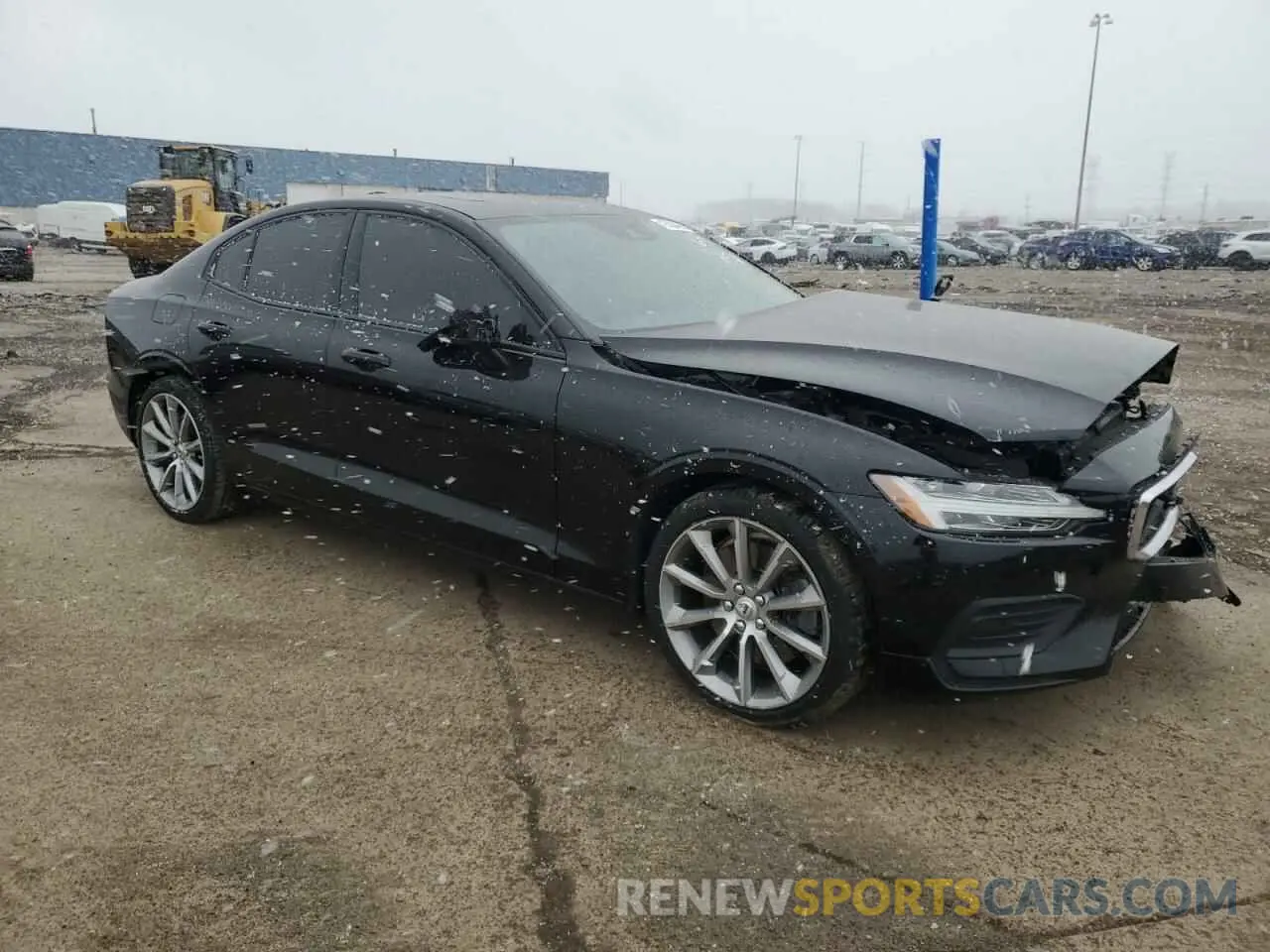 4 Фотография поврежденного автомобиля 7JRA22TK6LG031614 VOLVO S60 2020