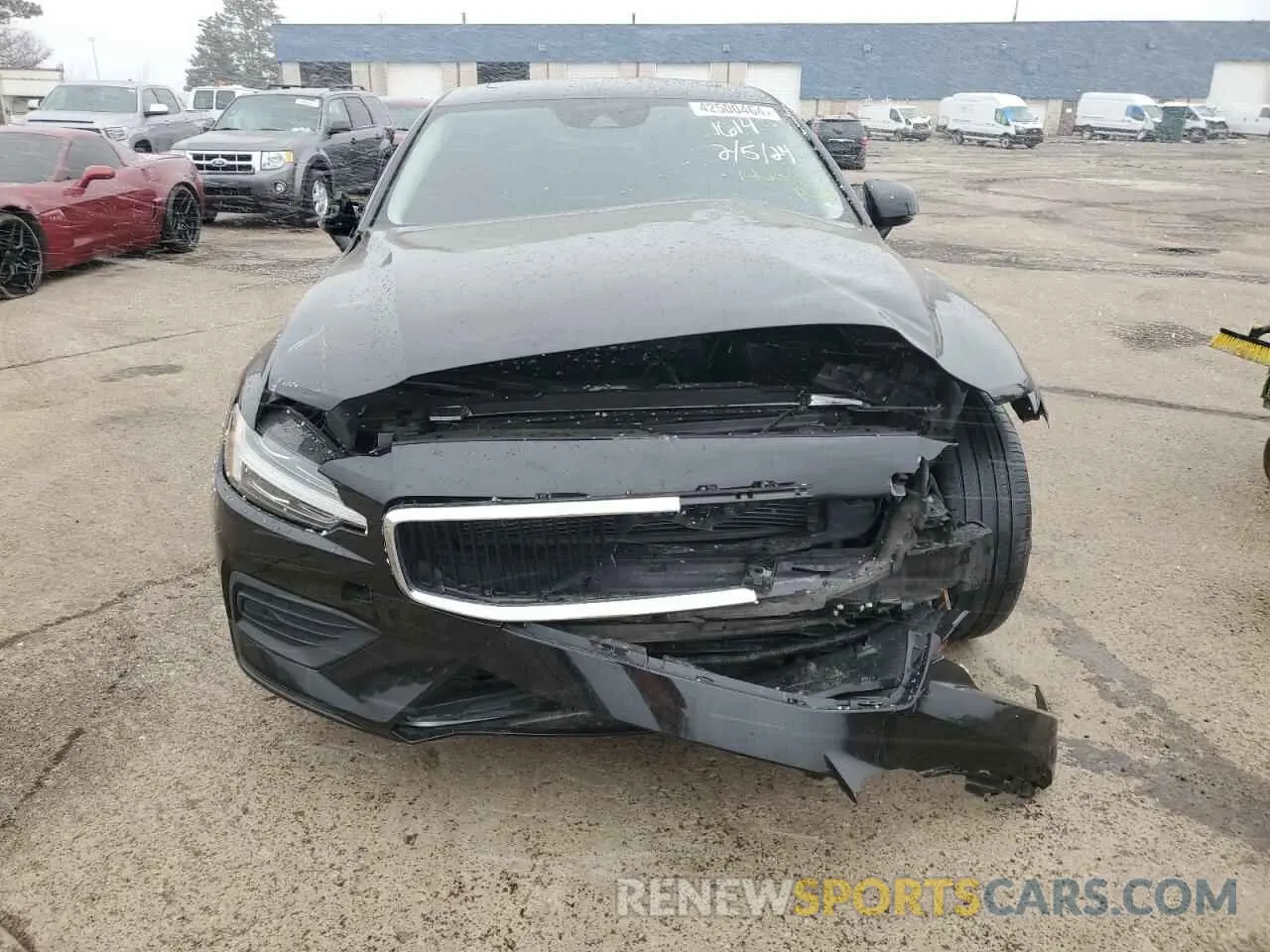 5 Фотография поврежденного автомобиля 7JRA22TK6LG031614 VOLVO S60 2020