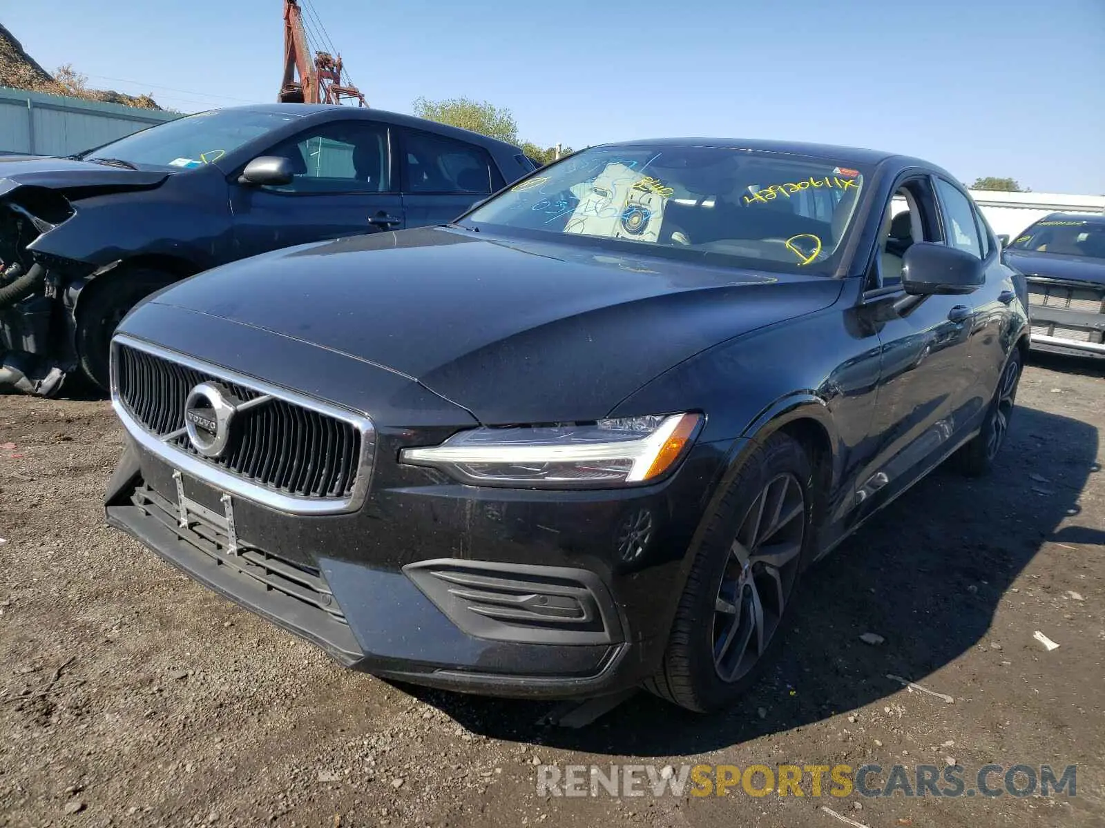 2 Photograph of a damaged car 7JRA22TK9LG063747 VOLVO S60 2020