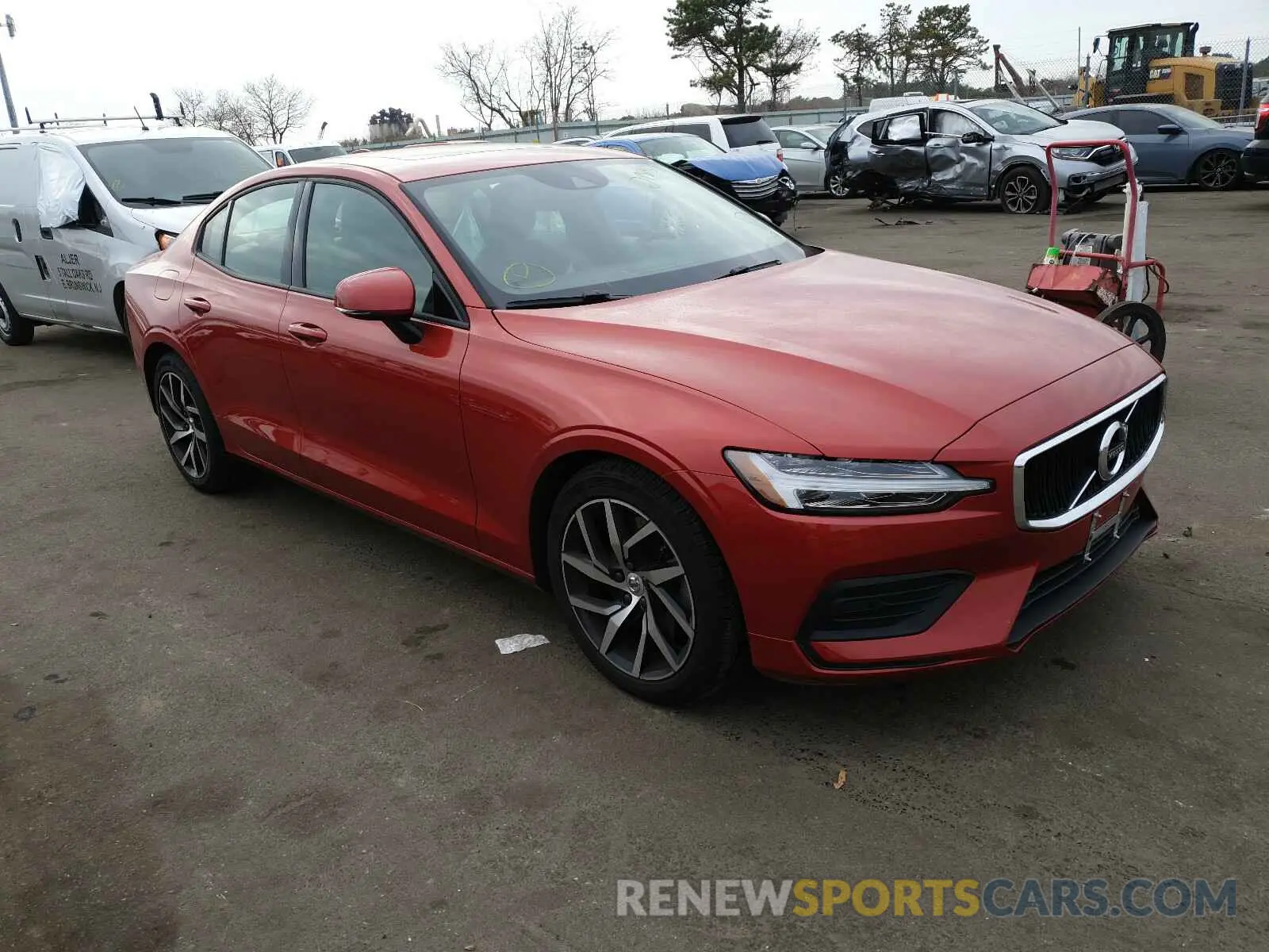 1 Photograph of a damaged car 7JRA22TK9LG071718 VOLVO S60 2020