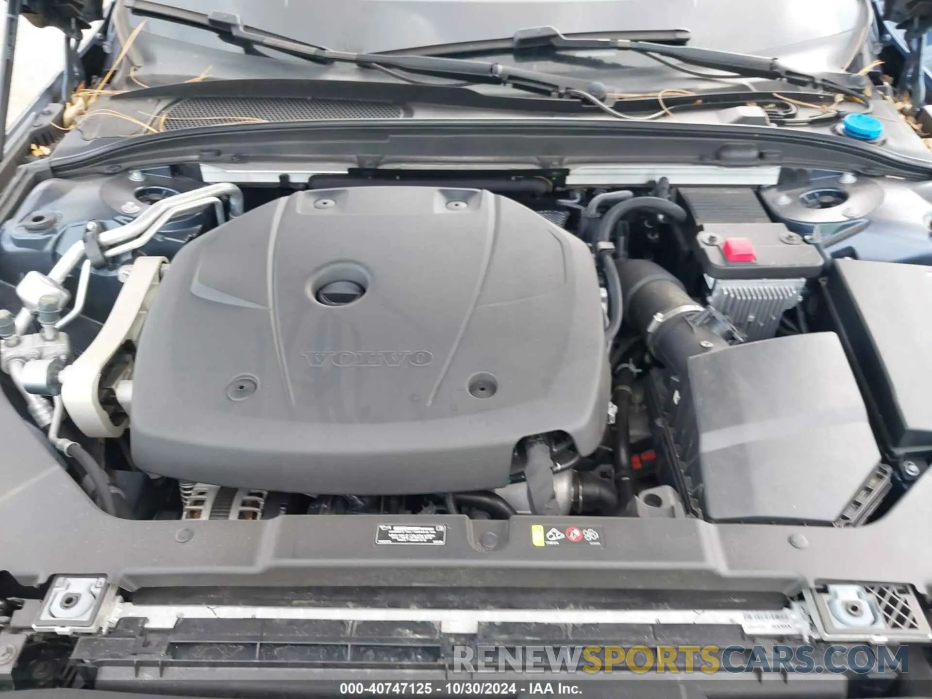 10 Photograph of a damaged car 7JR102FK2MG093353 VOLVO S60 2021