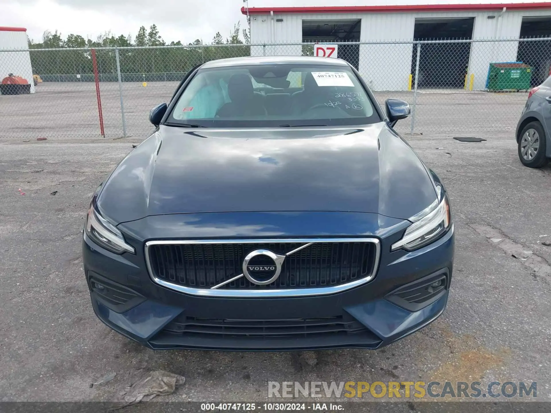 12 Photograph of a damaged car 7JR102FK2MG093353 VOLVO S60 2021