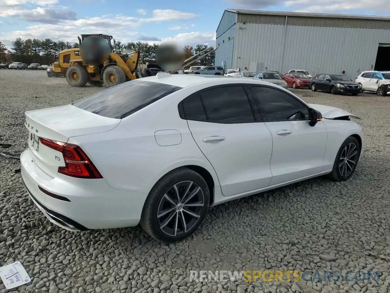 3 Фотография поврежденного автомобиля 7JR102FZ8MG122870 VOLVO S60 2021