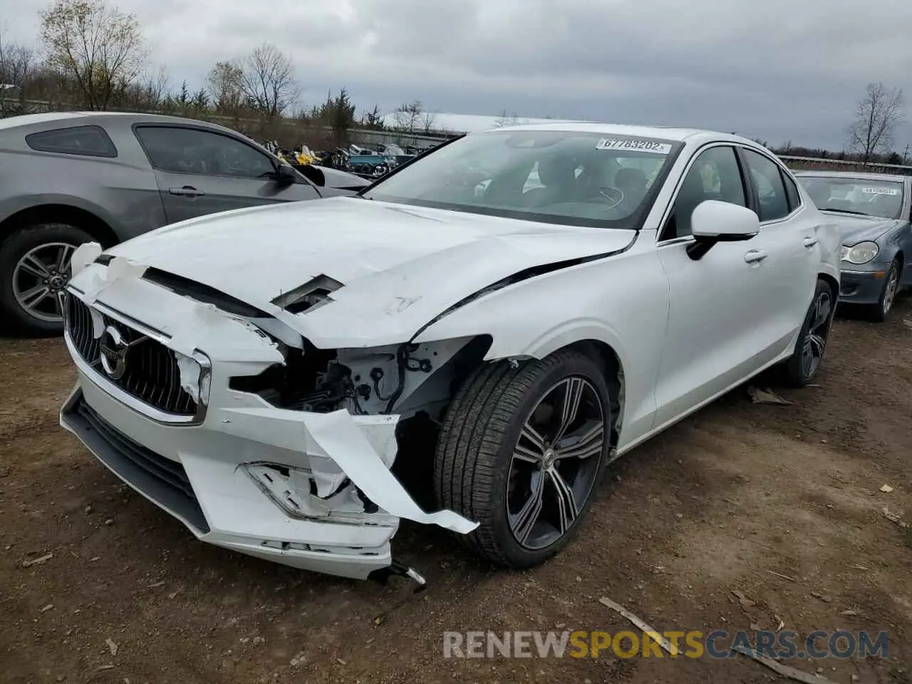 1 Фотография поврежденного автомобиля 7JR102TL5MG108277 VOLVO S60 2021
