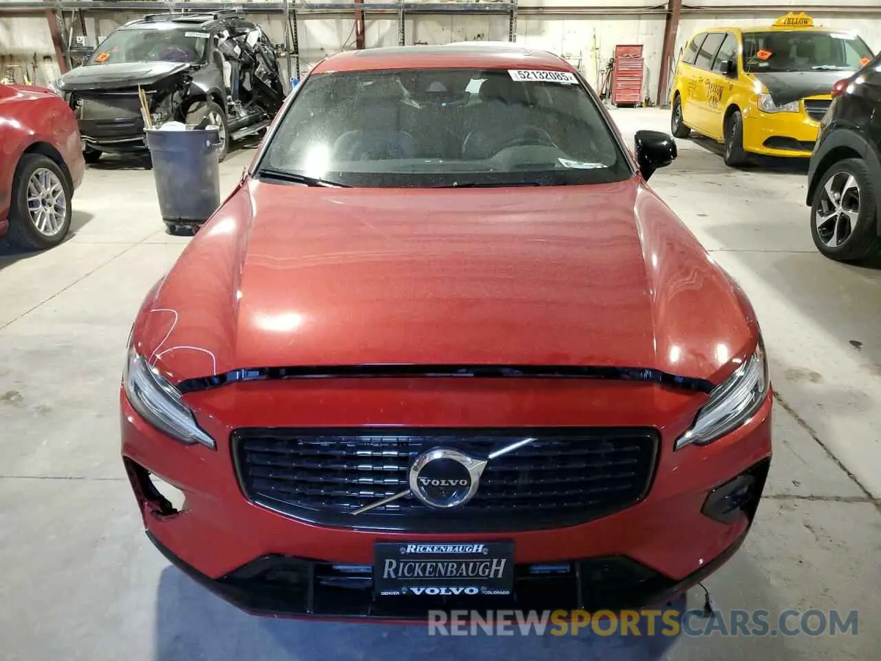 5 Фотография поврежденного автомобиля 7JR102TM5MG123919 VOLVO S60 2021