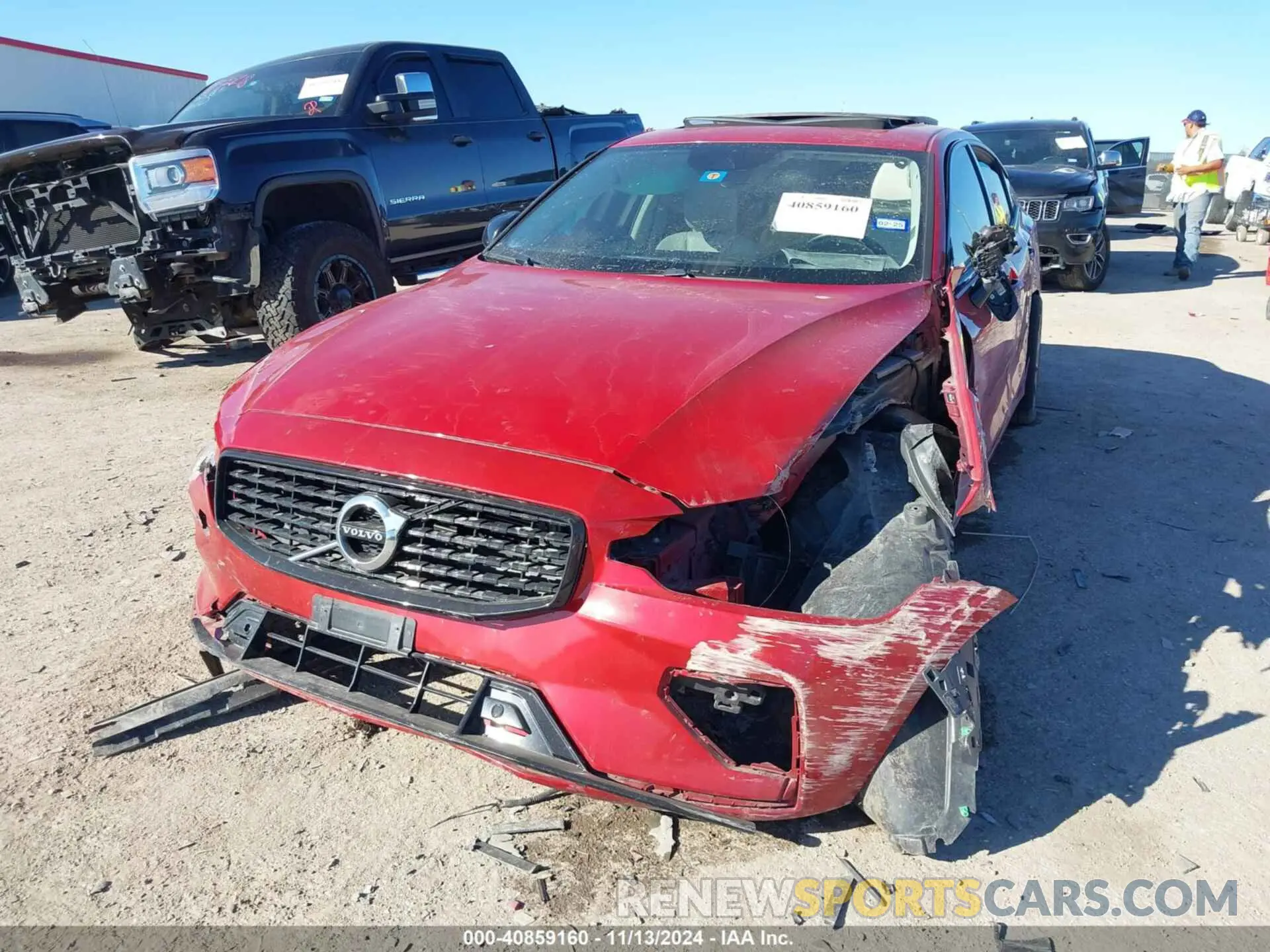 2 Фотография поврежденного автомобиля 7JR102TZ1MG103629 VOLVO S60 2021