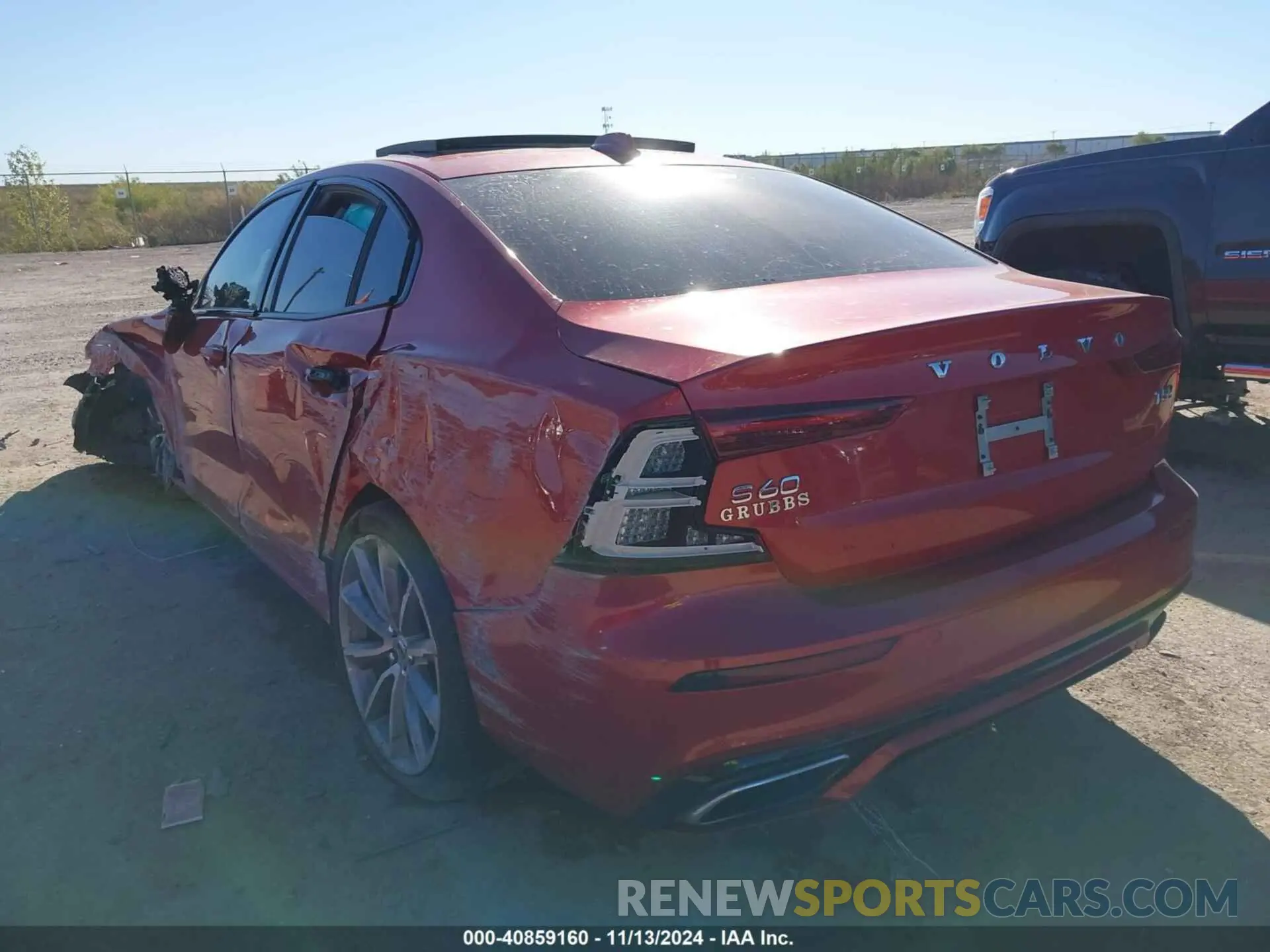 3 Фотография поврежденного автомобиля 7JR102TZ1MG103629 VOLVO S60 2021
