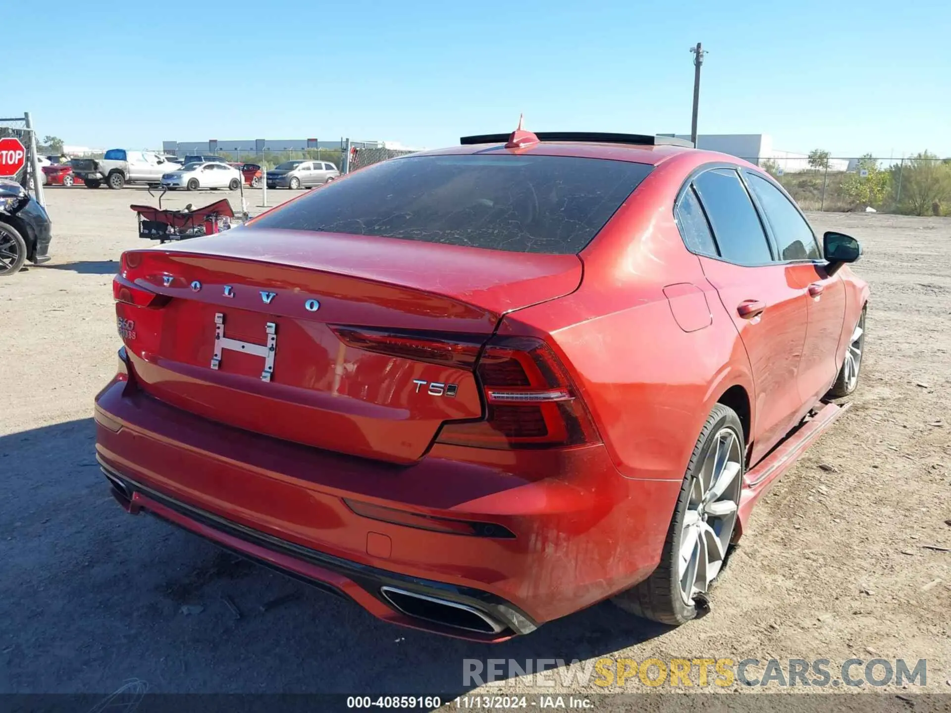 4 Фотография поврежденного автомобиля 7JR102TZ1MG103629 VOLVO S60 2021