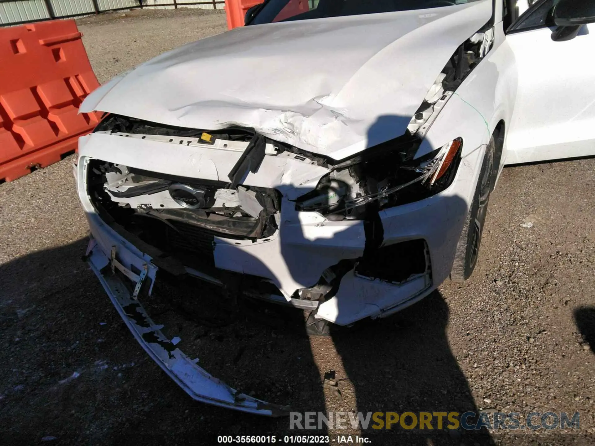 6 Фотография поврежденного автомобиля 7JRA22TM0MG080312 VOLVO S60 2021