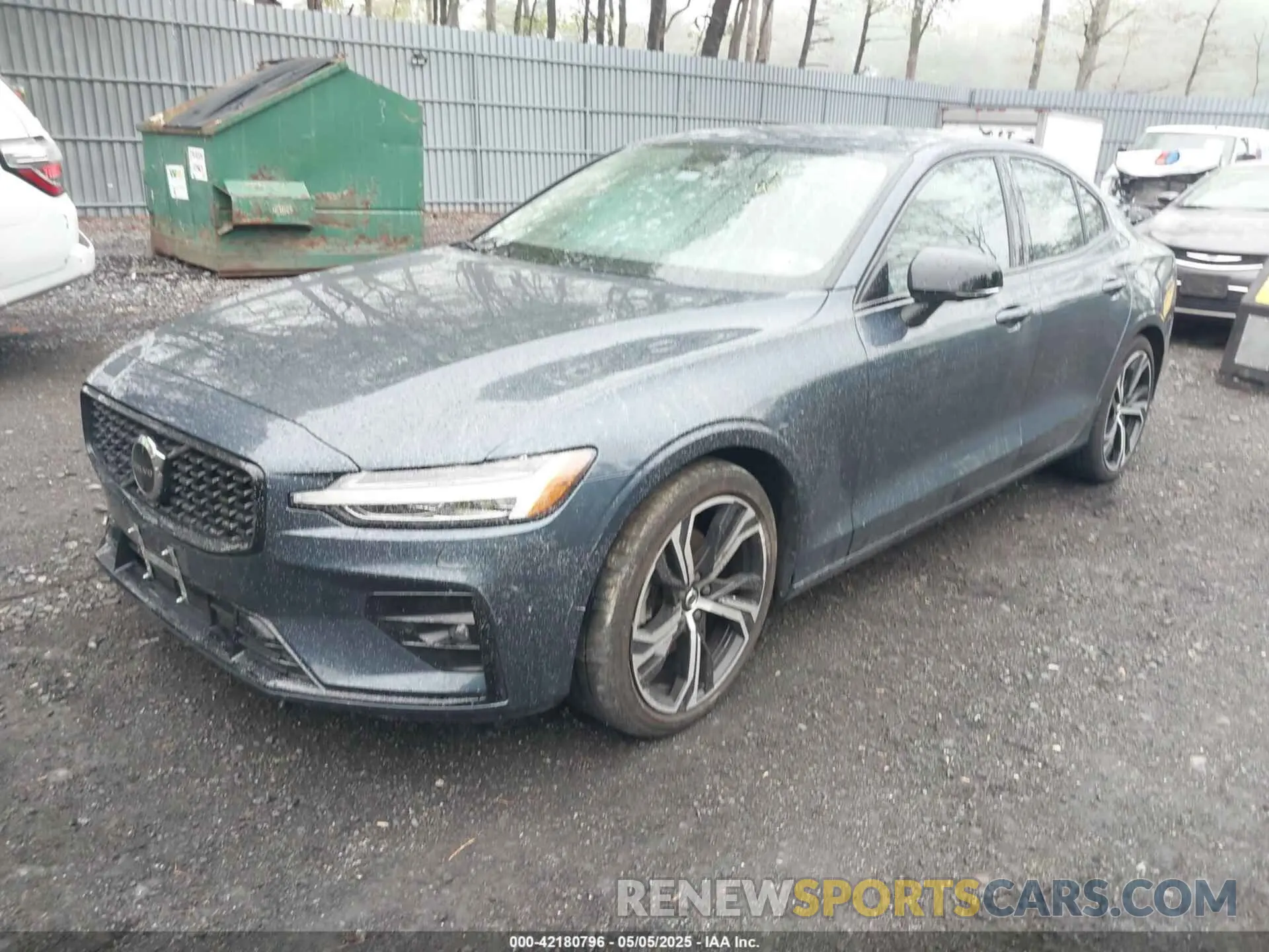 2 Фотография поврежденного автомобиля 7JRL12TW2PG234438 VOLVO S60 2023