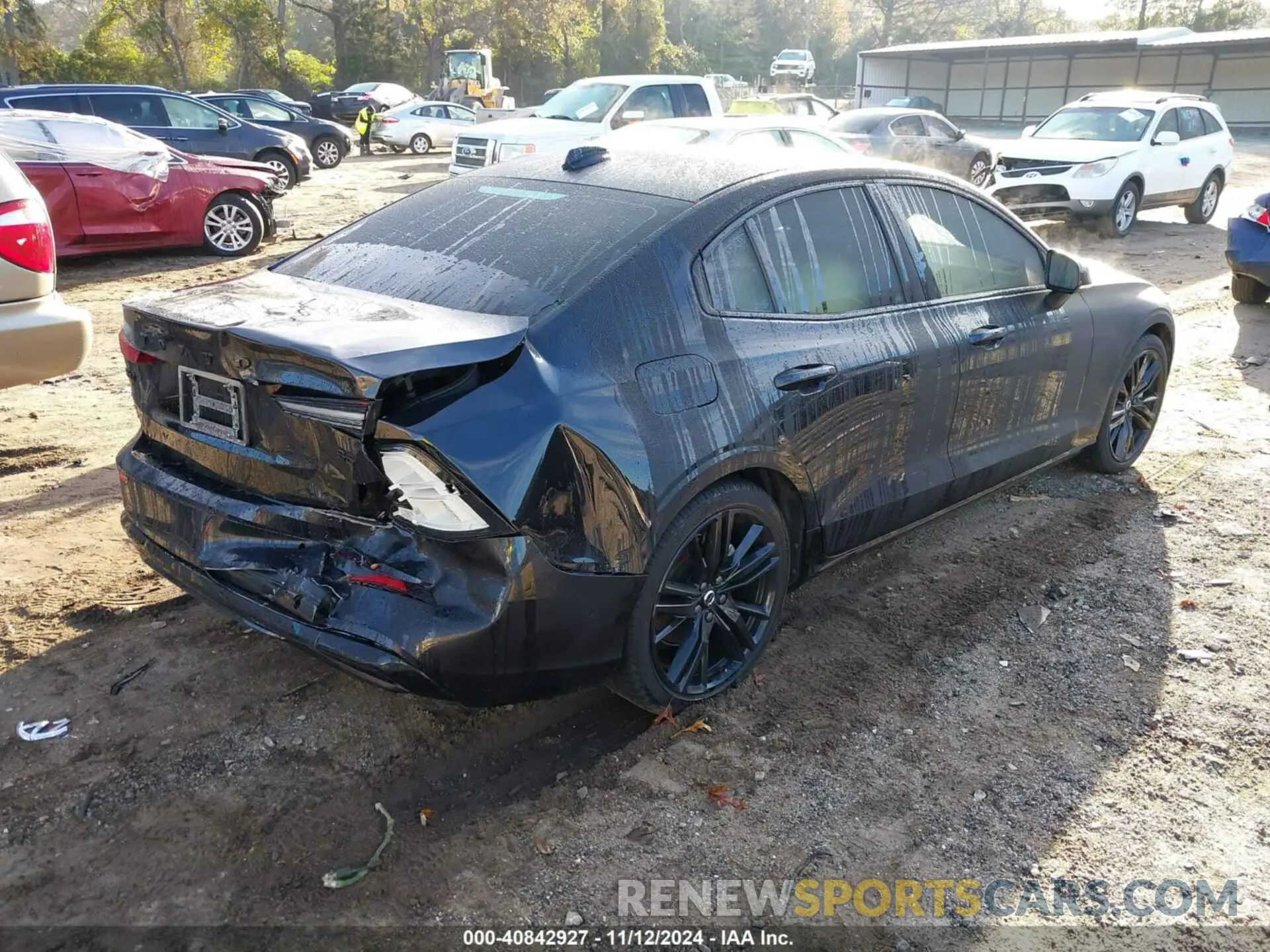4 Photograph of a damaged car 7JRL12FH3RG288492 VOLVO S60 2024