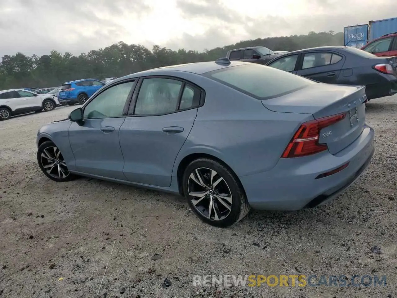 2 Photograph of a damaged car 7JRL12FK0RG321329 VOLVO S60 CORE 2024