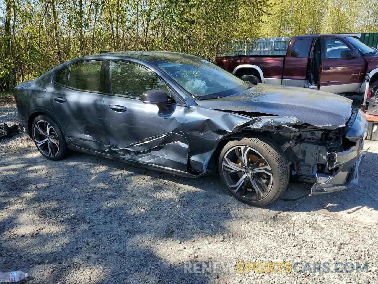 4 Фотография поврежденного автомобиля 7JRL12GJ6SG364732 VOLVO S60 CORE 2025