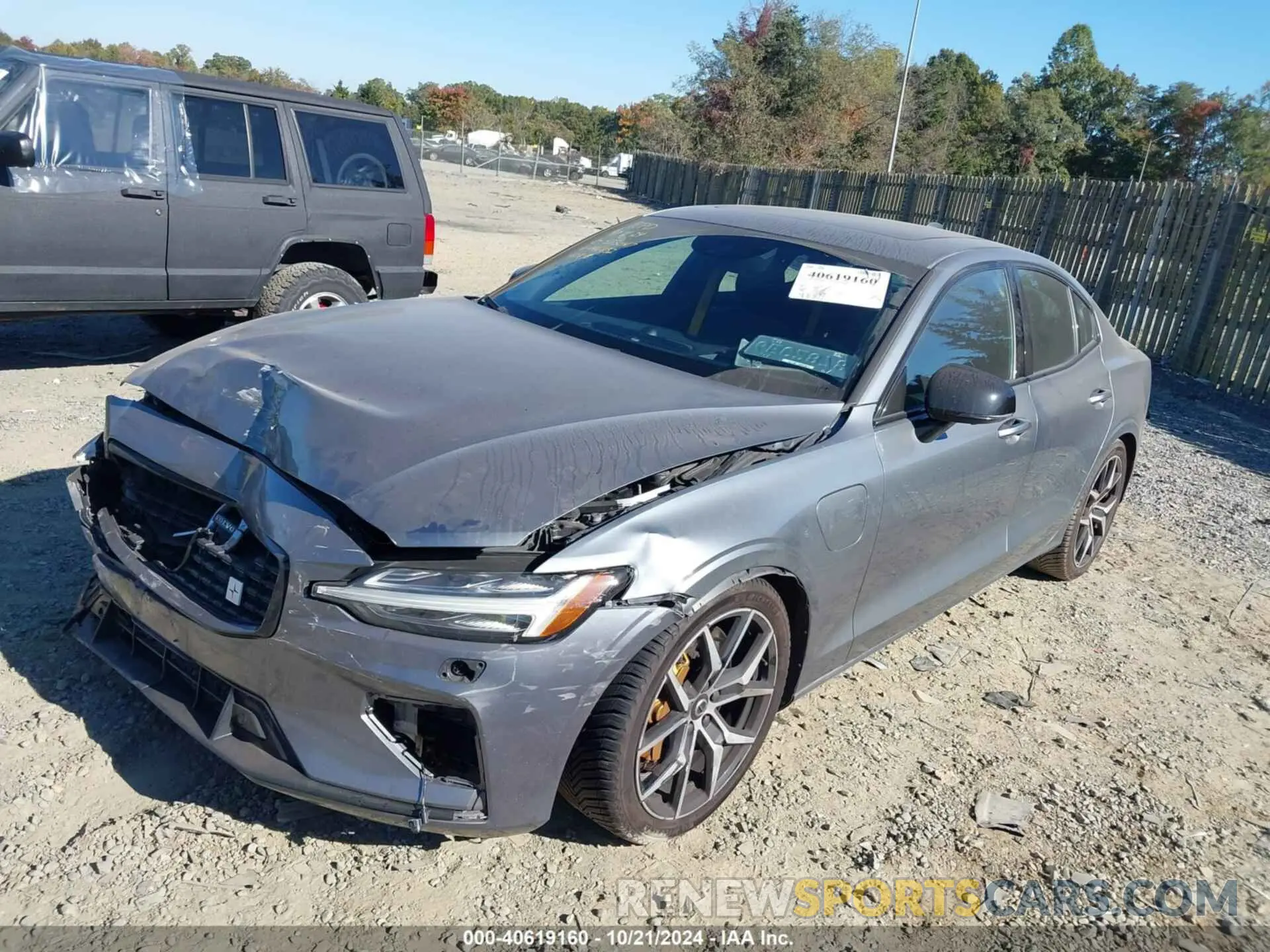 2 Photograph of a damaged car 7JRBK0FP3LG046832 VOLVO S60 HYBRID 2020