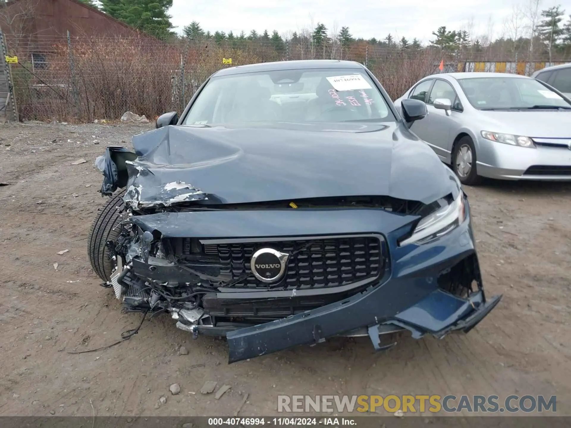 12 Photograph of a damaged car 7JRH60FW7PG253042 VOLVO S60 RECHARGE PLUG-IN HYBRID 2023