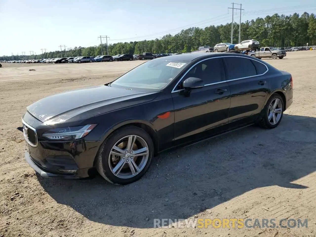 1 Photograph of a damaged car LVY102AK1KP089404 VOLVO S90 2019