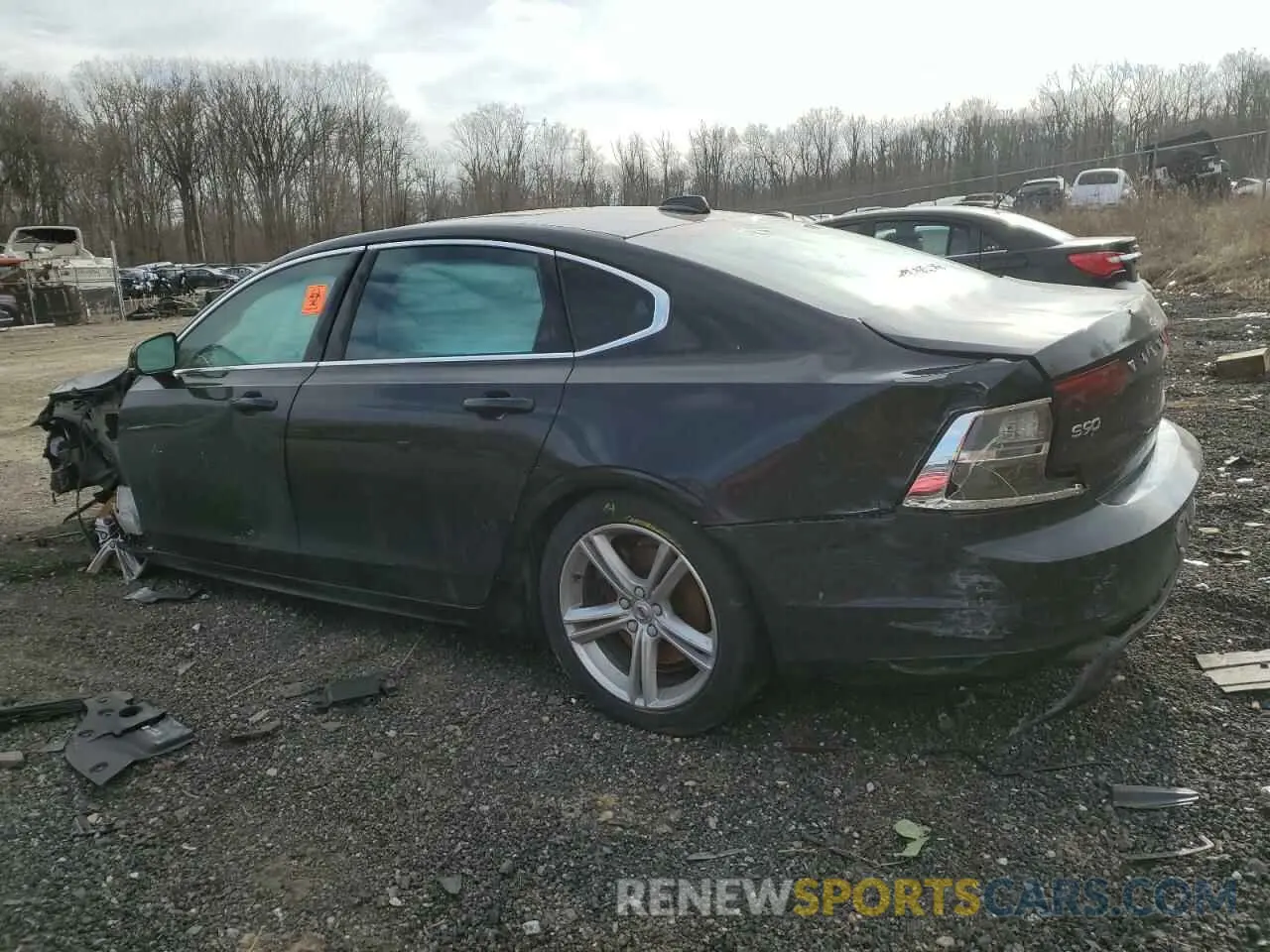 2 Фотография поврежденного автомобиля LVY102AK6KP083470 VOLVO S90 2019