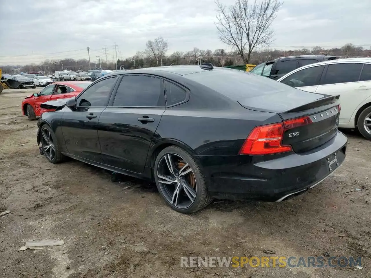 2 Фотография поврежденного автомобиля LVYA22MT3LP169867 VOLVO S90 2020