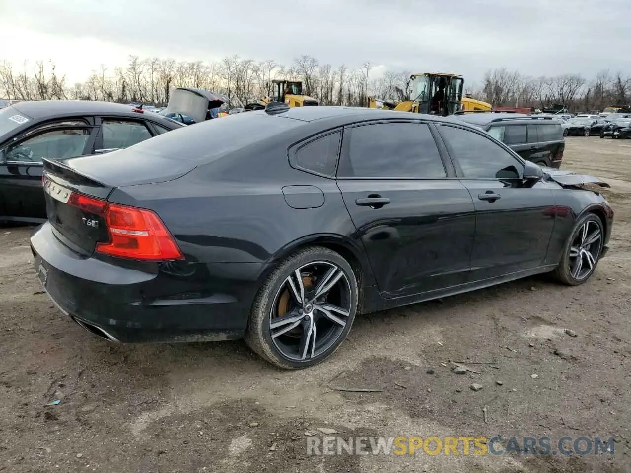 3 Фотография поврежденного автомобиля LVYA22MT3LP169867 VOLVO S90 2020