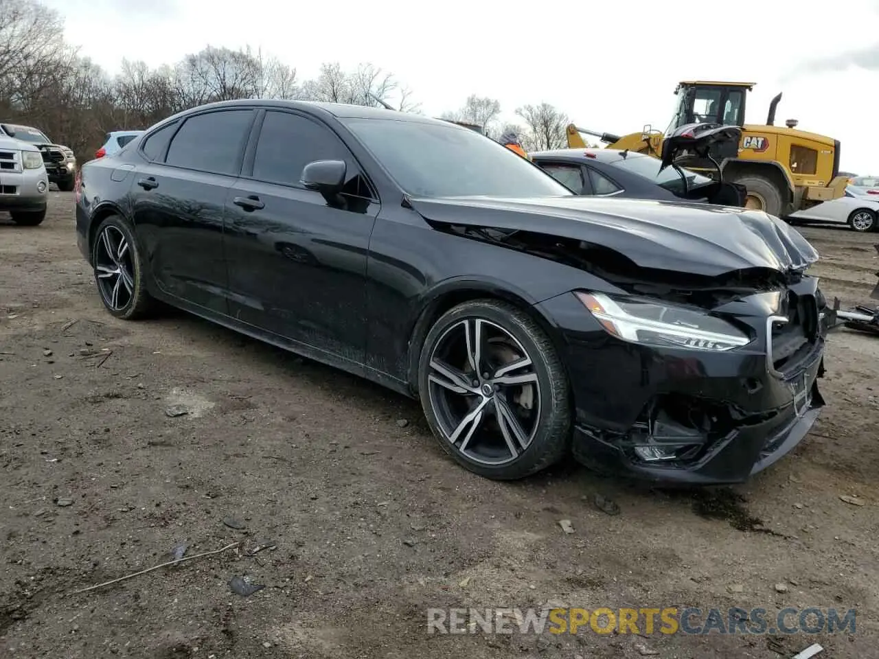 4 Фотография поврежденного автомобиля LVYA22MT3LP169867 VOLVO S90 2020