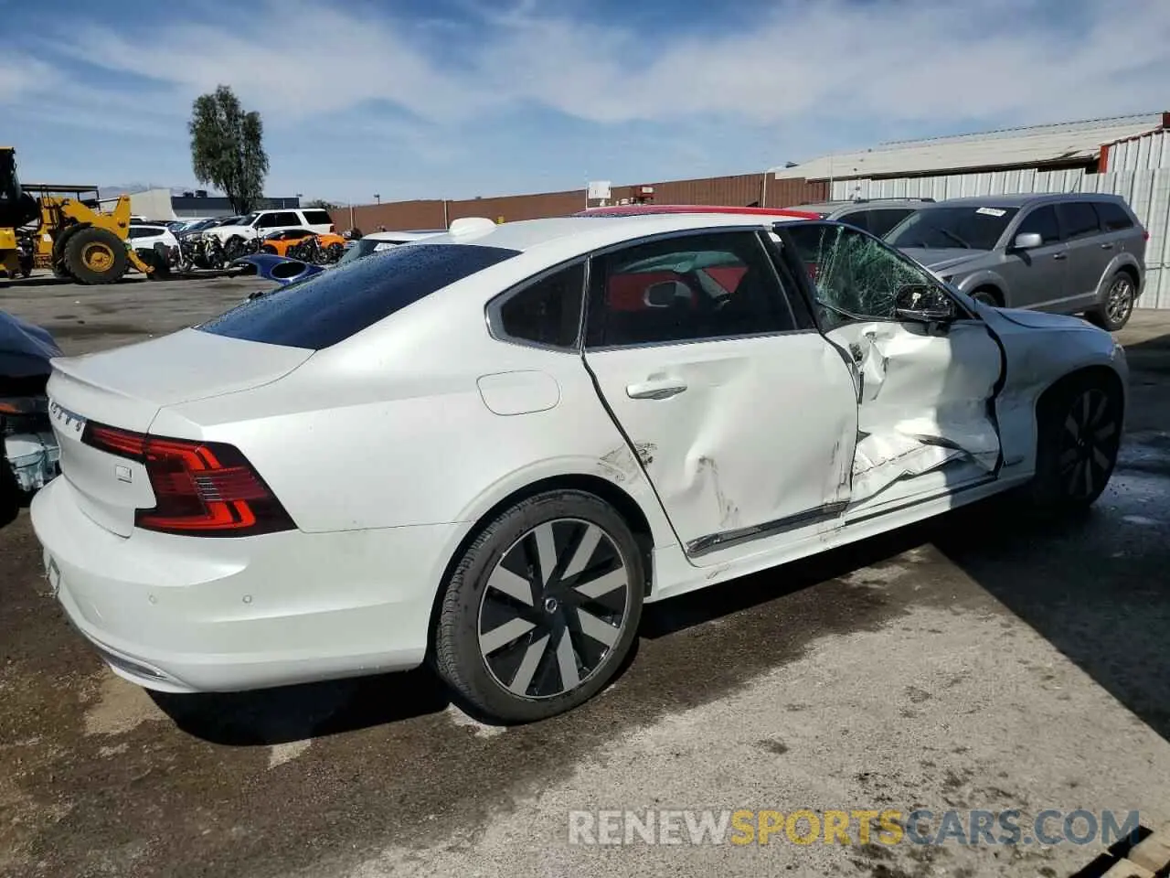 3 Photograph of a damaged car LVYH60AF3RP395163 VOLVO S90 ULTIMA 2024