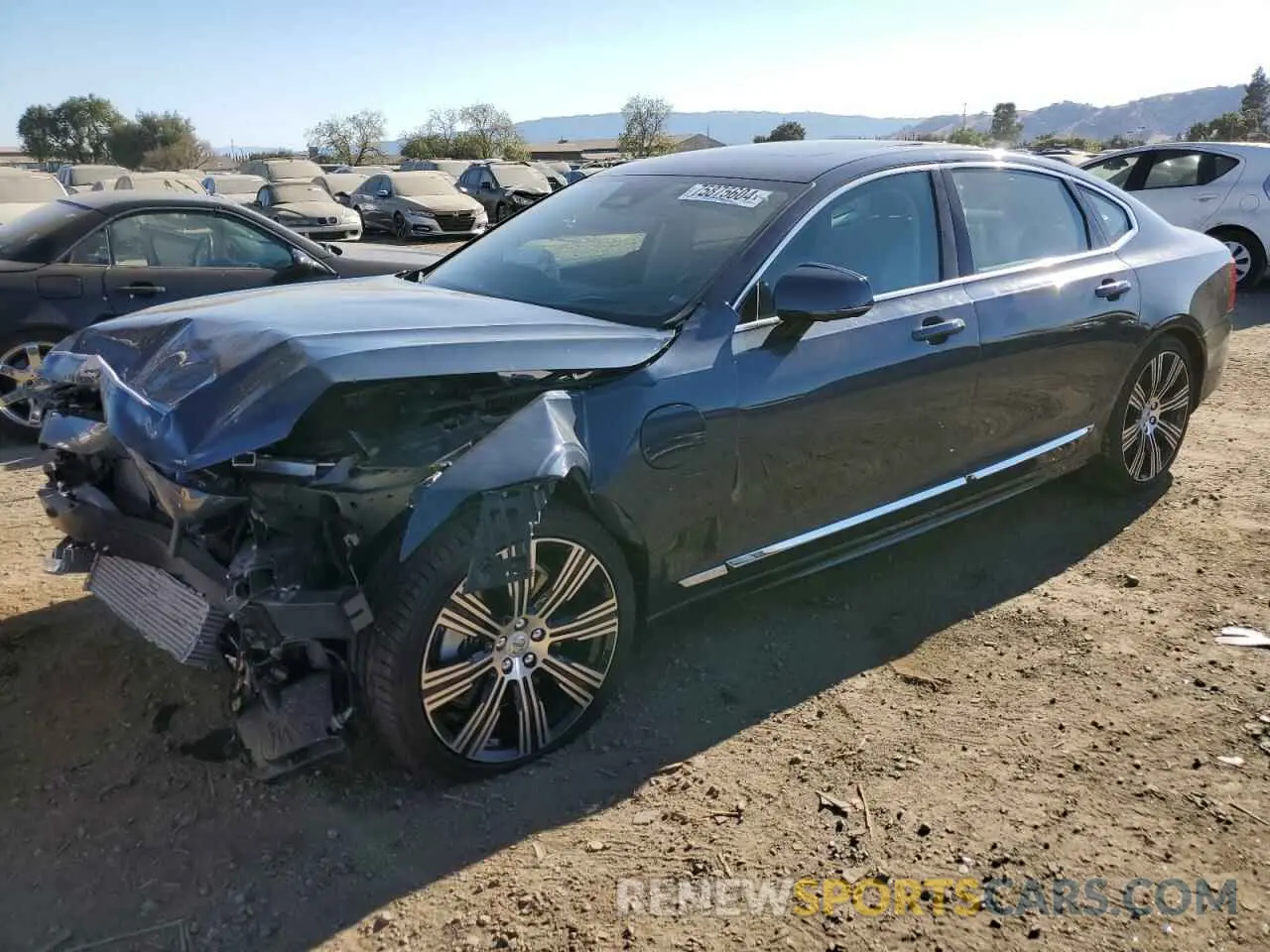 1 Photograph of a damaged car LVYH60AF7RP408092 VOLVO S90 ULTIMA 2024