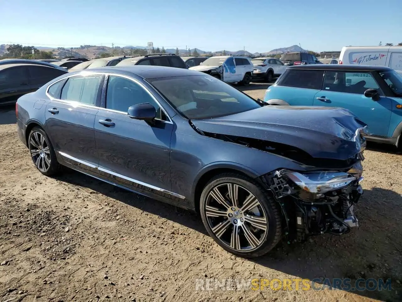 4 Photograph of a damaged car LVYH60AF7RP408092 VOLVO S90 ULTIMA 2024