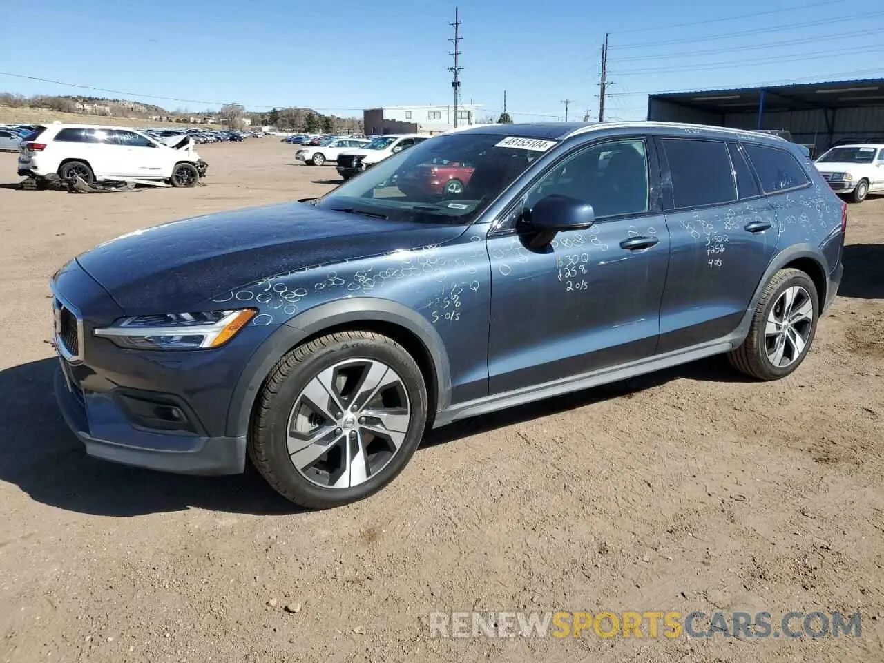 1 Photograph of a damaged car YV4102WK6L1042595 VOLVO V60 2020