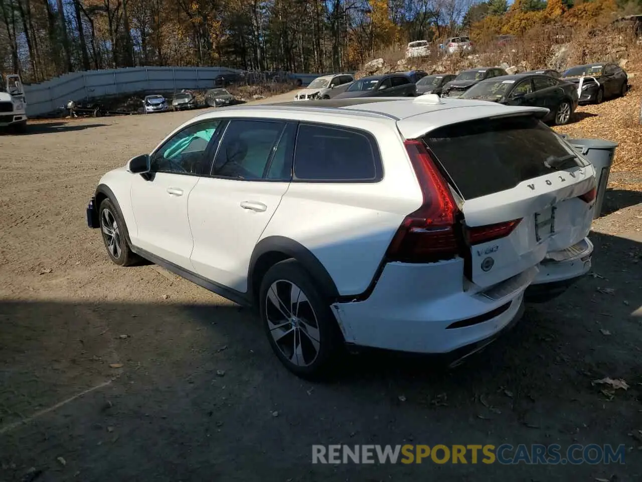 2 Photograph of a damaged car YV4102WK9L1030439 VOLVO V60 2020