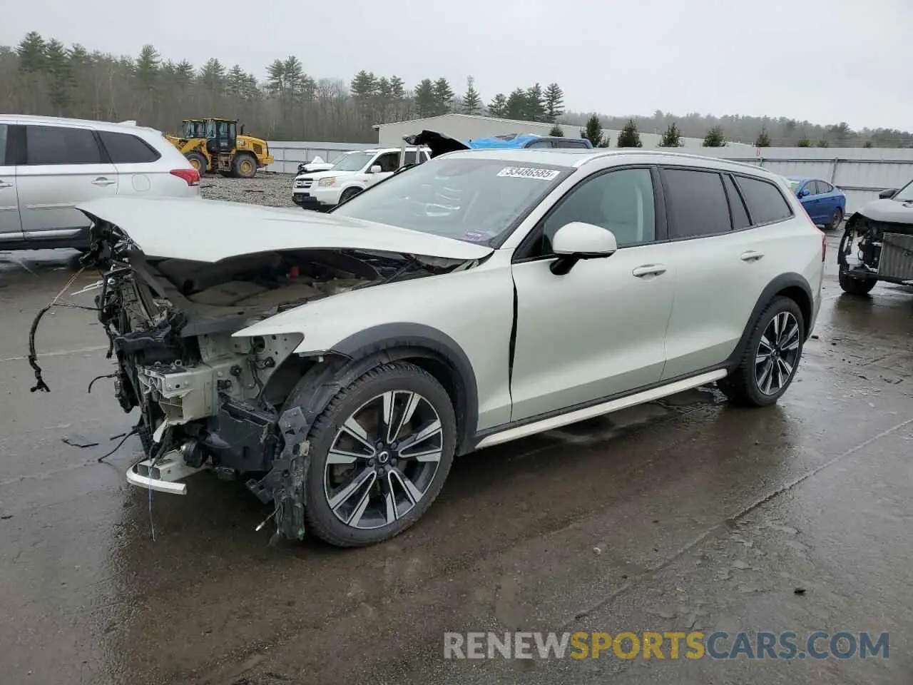 1 Фотография поврежденного автомобиля YV4102WKXL1030871 VOLVO V60 2020