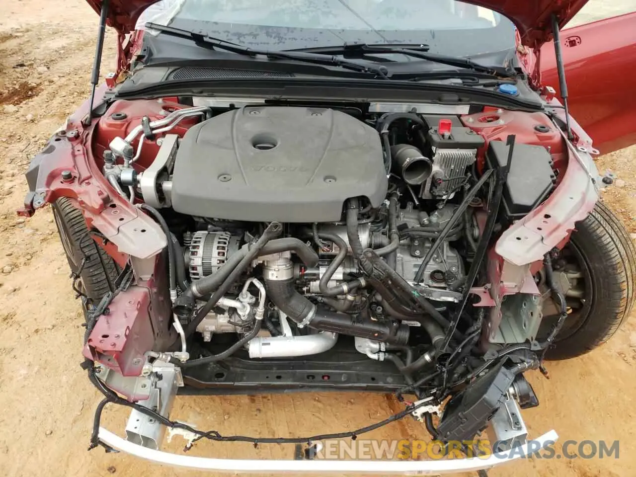 7 Photograph of a damaged car YV4102WK4M1068209 VOLVO V60 2021