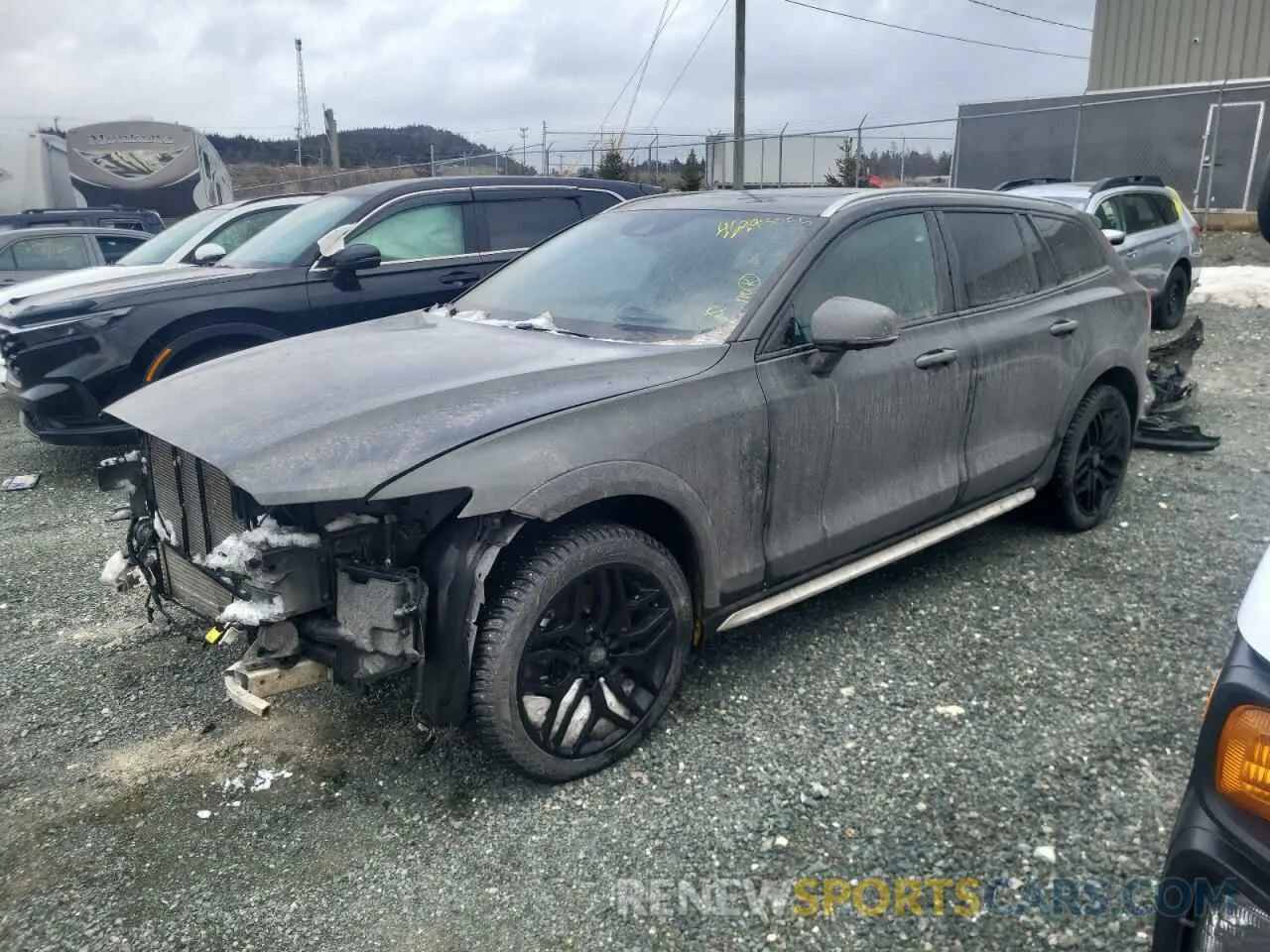 1 Photograph of a damaged car YV4102WK0N2094947 VOLVO V60 2022