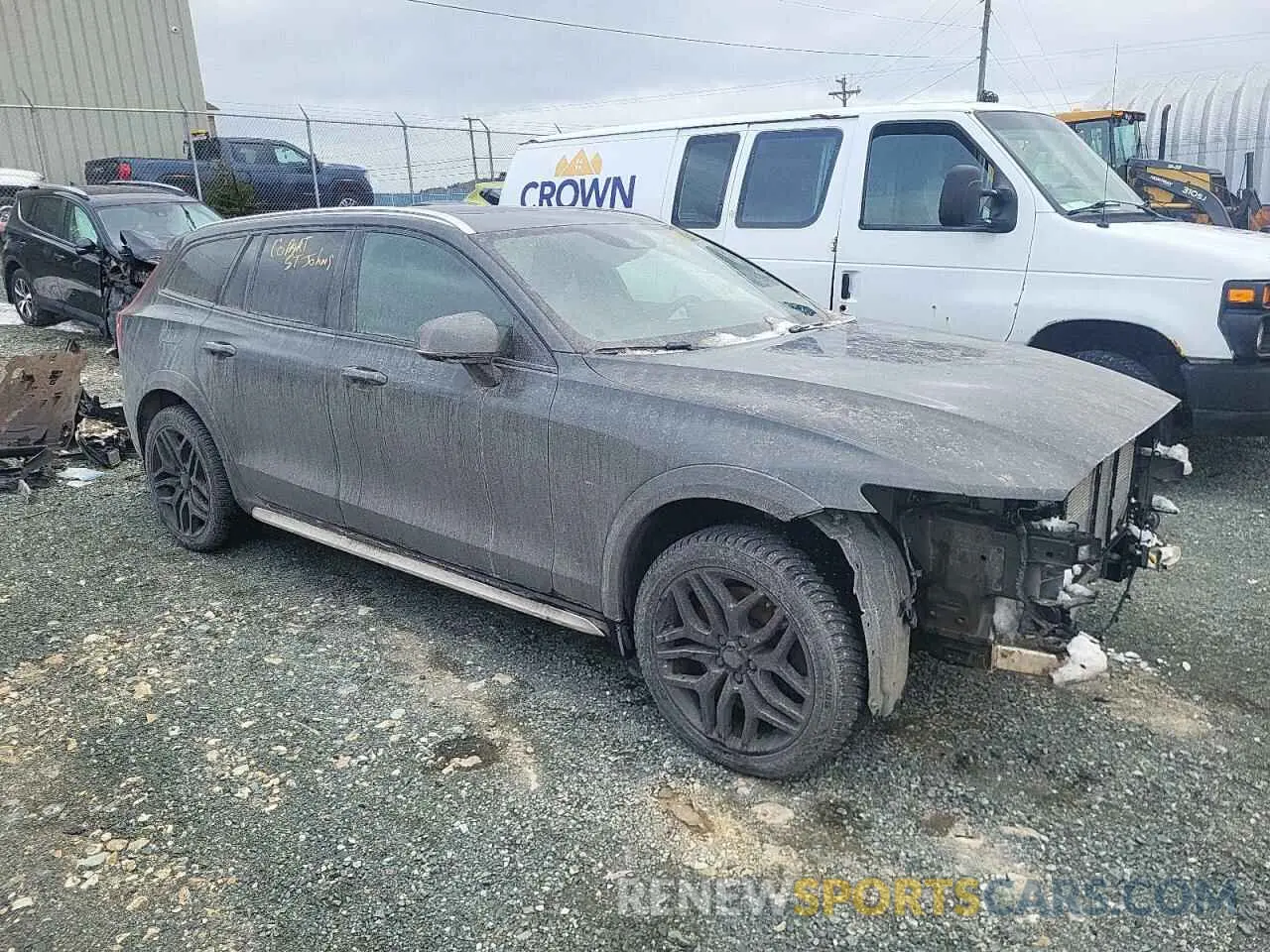 4 Photograph of a damaged car YV4102WK0N2094947 VOLVO V60 2022