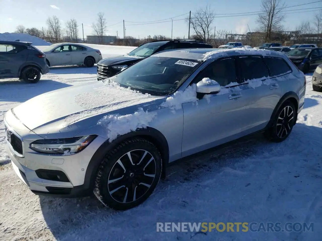 1 Photograph of a damaged car YV4062NL6N1146981 VOLVO V90 2022