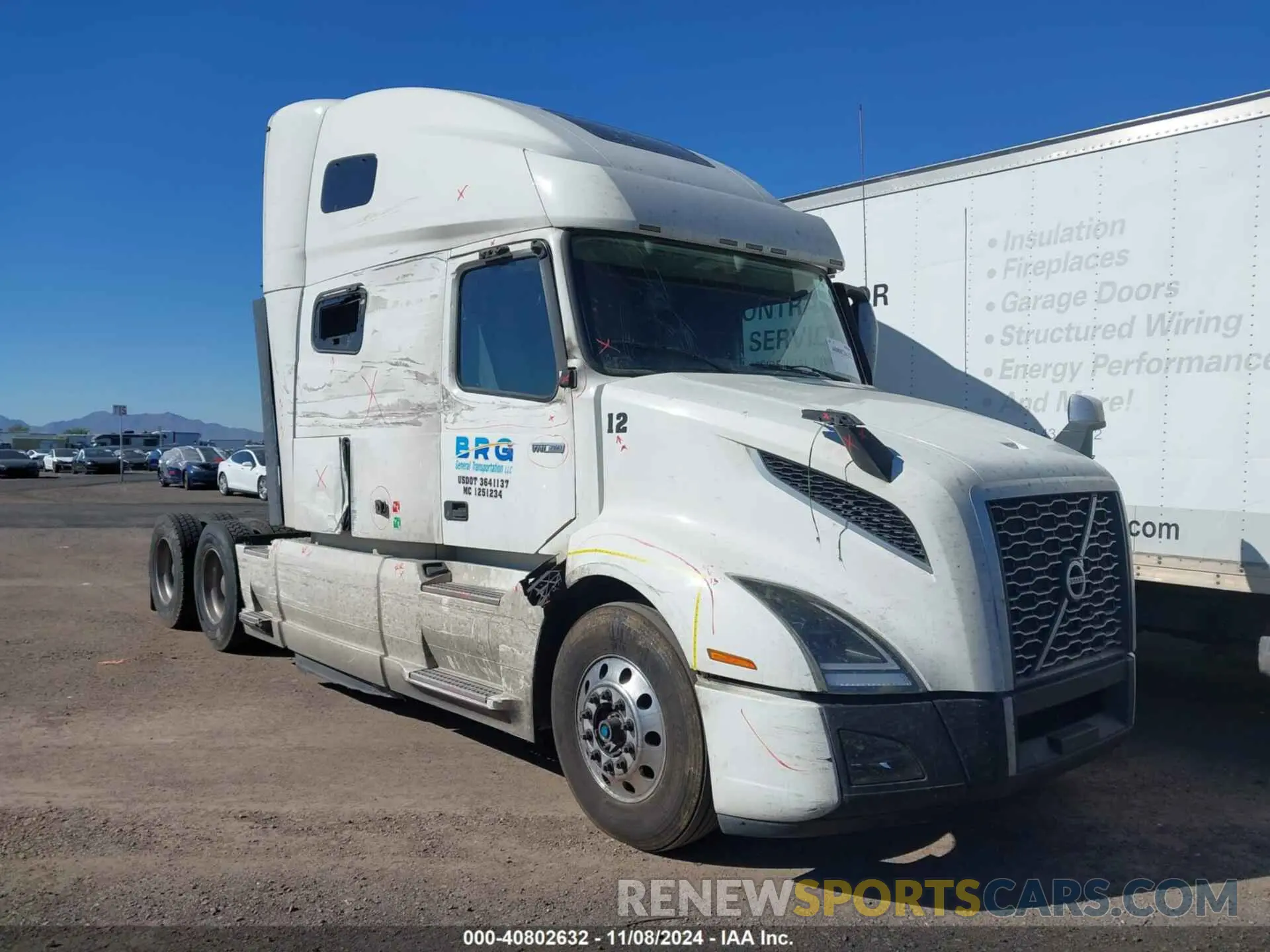1 Photograph of a damaged car 4V4NC9EH1KN215834 VOLVO VNL 2019