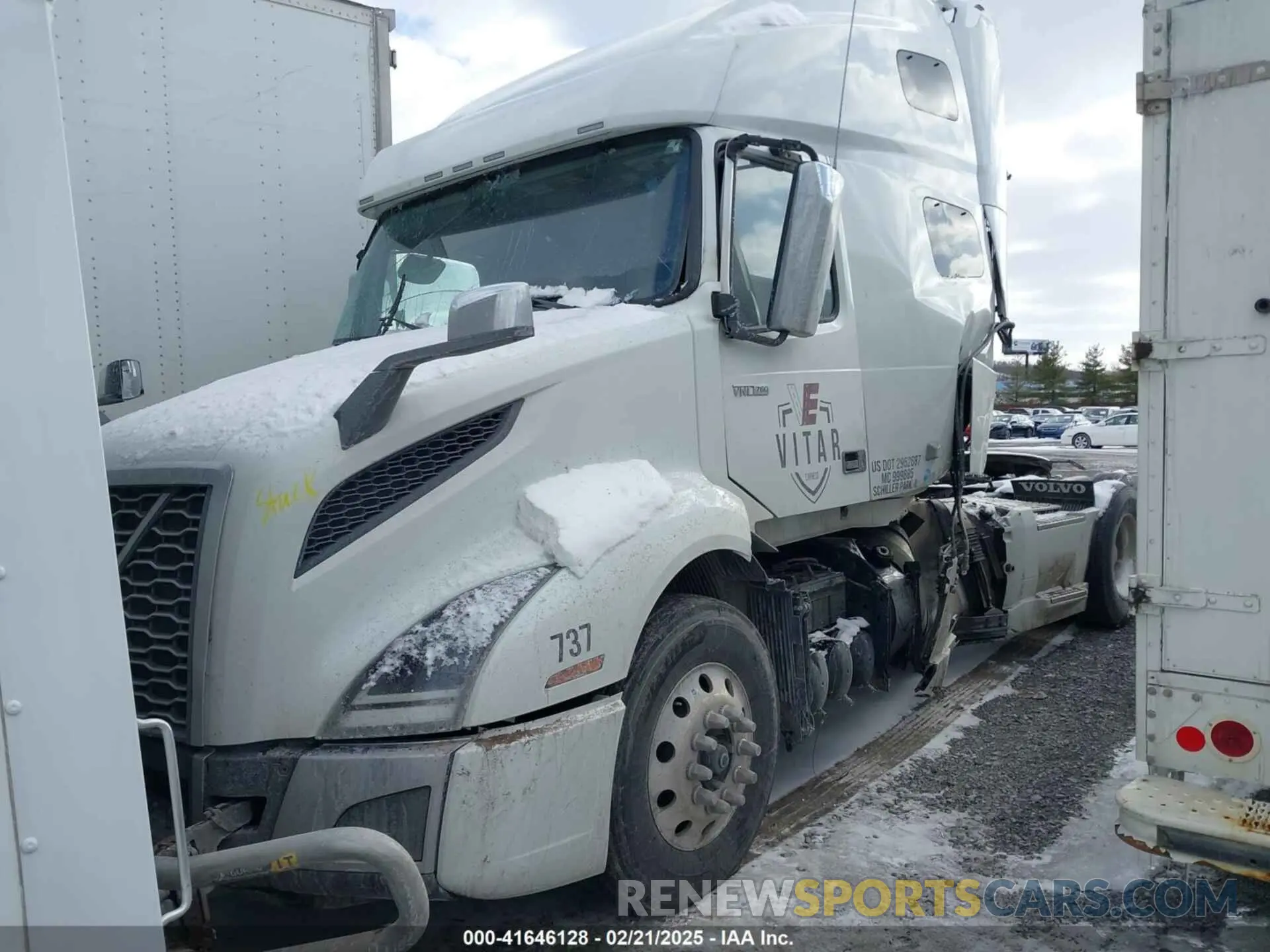 2 Фотография поврежденного автомобиля 4V4NC9EH0PN333185 VOLVO VNL 2023