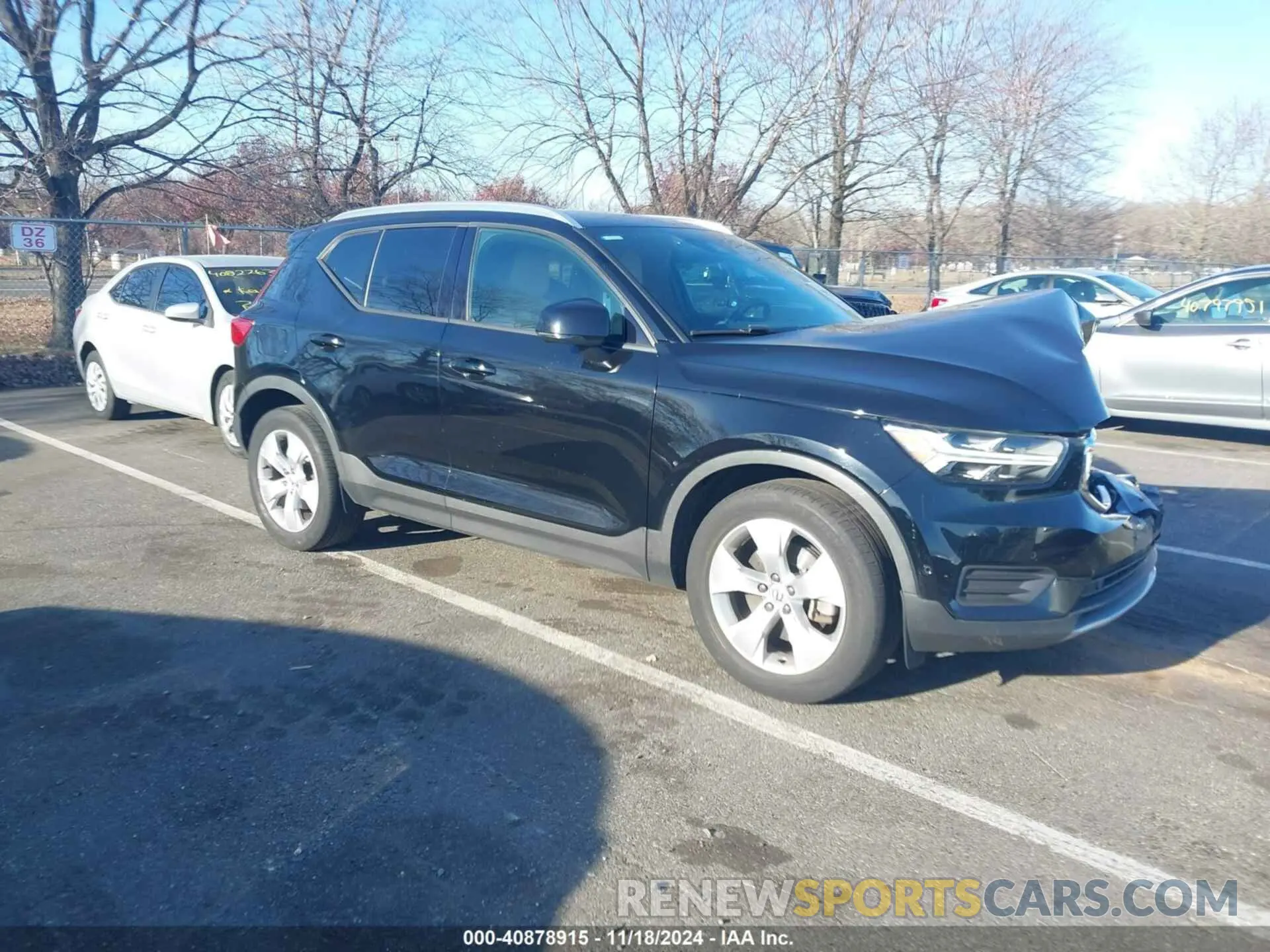 1 Фотография поврежденного автомобиля YV4162UK0K2050010 VOLVO XC40 2019